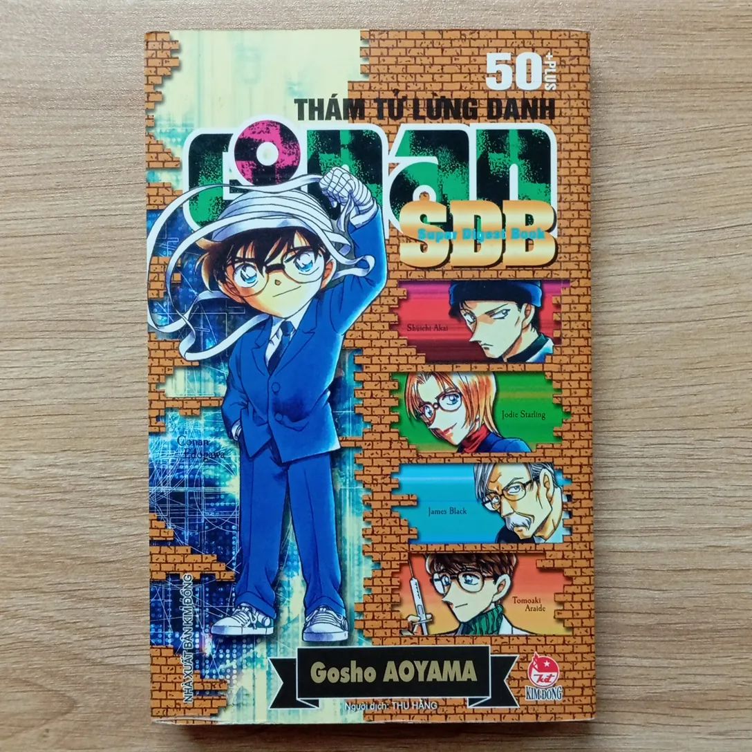Truyện tranh Thám tử lừng danh Conan - 50 Plus SDB0