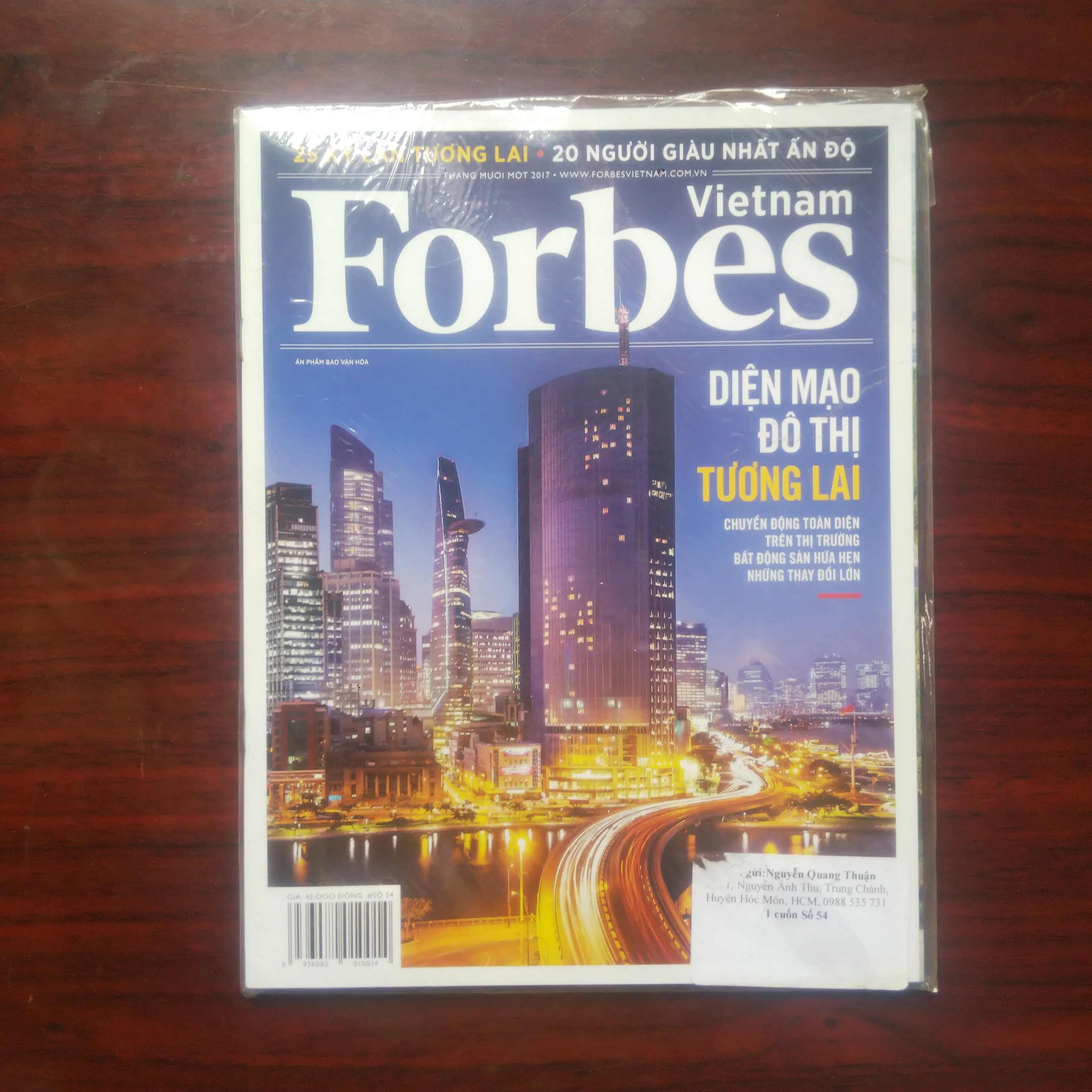 [Tạp Chí Kinh Tế] Forbes Vietnam (Số 54) Diện Mạo Đô Thị Tương Lai