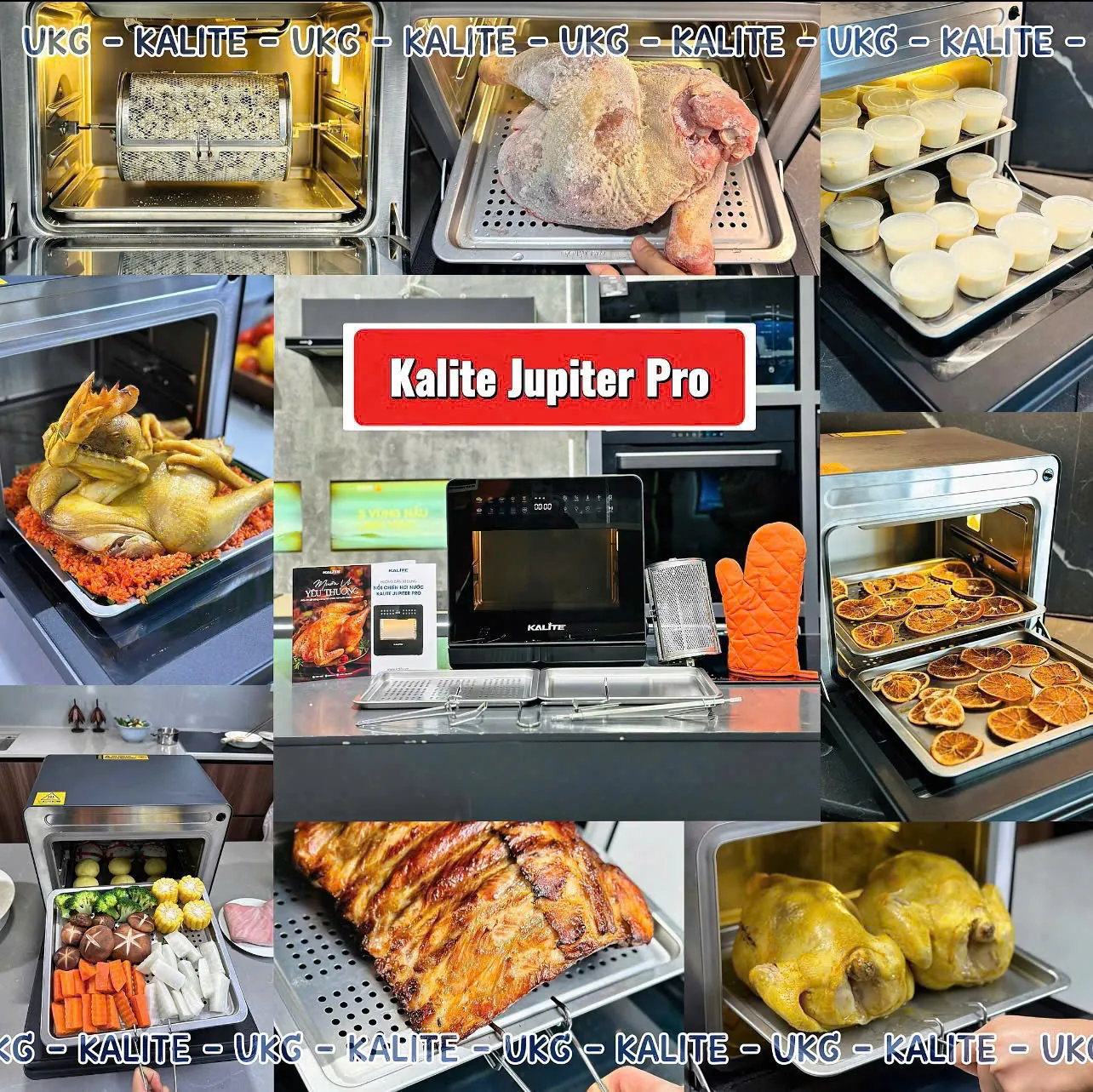 NỒI CHIÊN HƠI NƯỚC KALITE JUPITER PRO – 18L