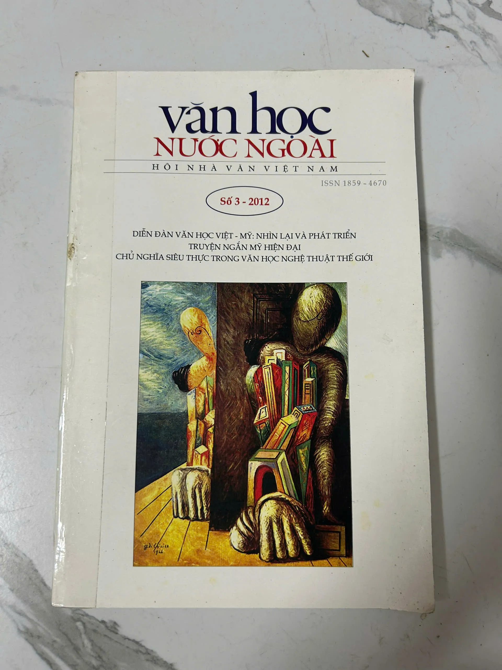 Tạp chí Văn học nước ngoài (Số 3 - 2012) – Hội Nhà văn Việt Nam