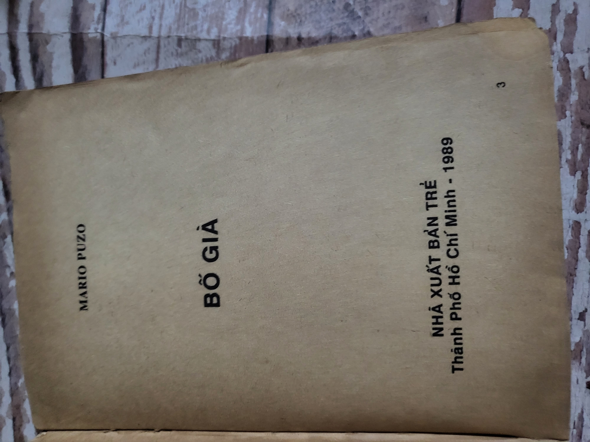 Bố già, bản dịch của Nguyễn Thứ Lang; 1989 186284