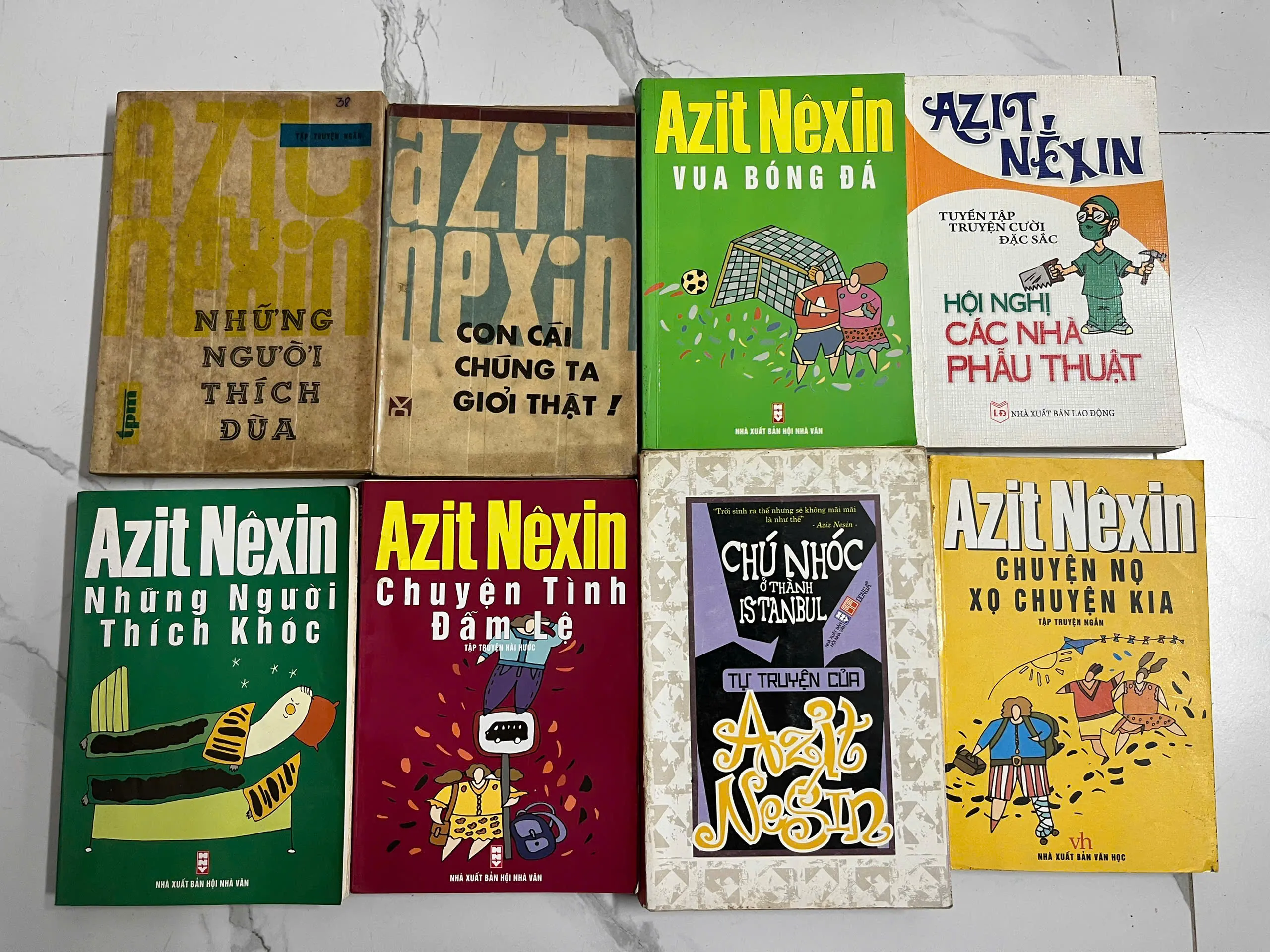 Tuyển Tập Azit Nexin (Aziz Nesin) - 8 cuốn