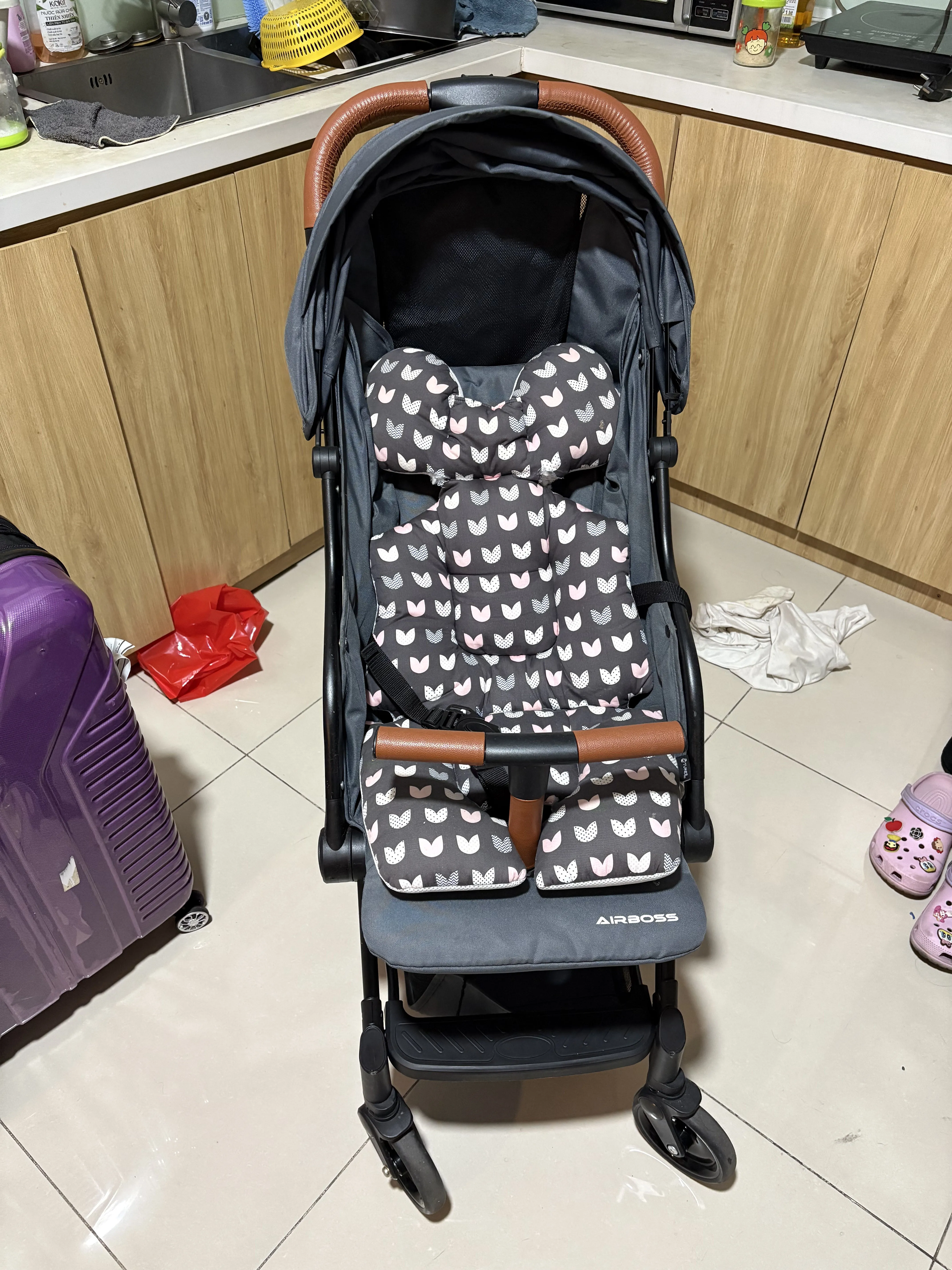 Xe đẩy gấp gọn dùng cho bé 0-36M