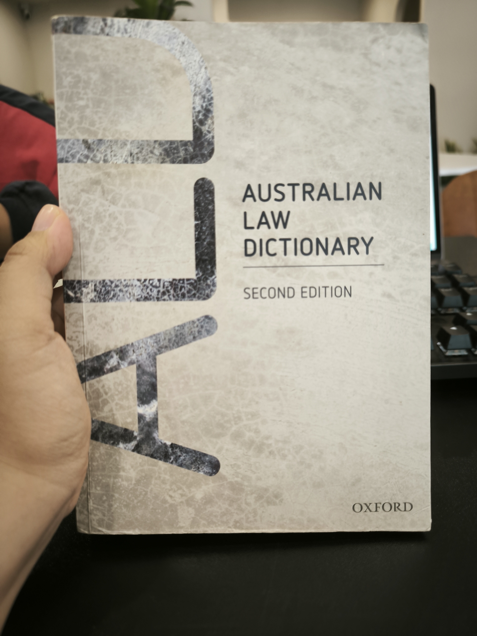 Australian Law Dictionary 2nd edition Oxford University Press Australia