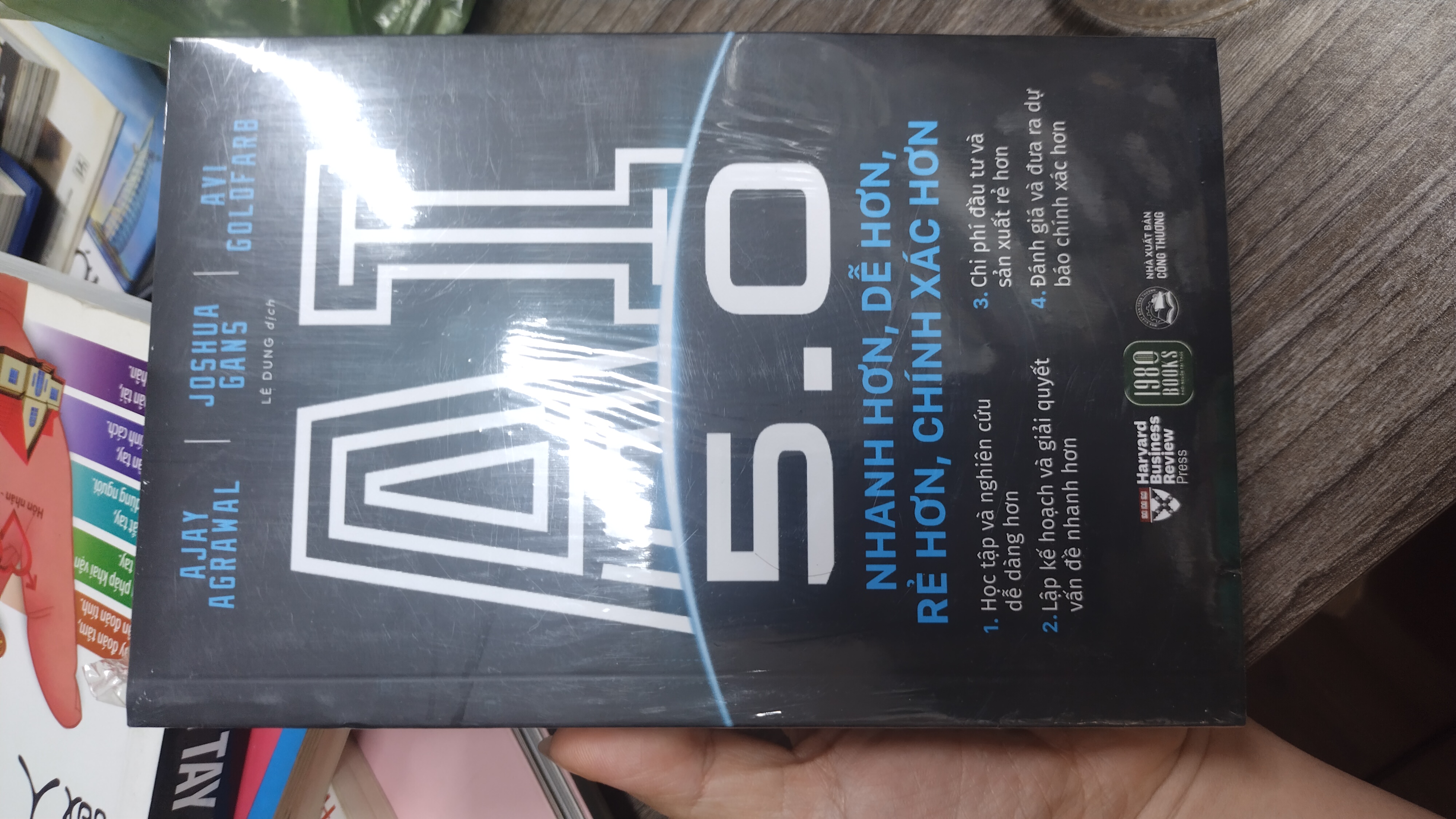 Sách - AI 5.0 - nhanh hơn dễ hơn rẻ hơn chính xác hơn - Sách nguyên seal