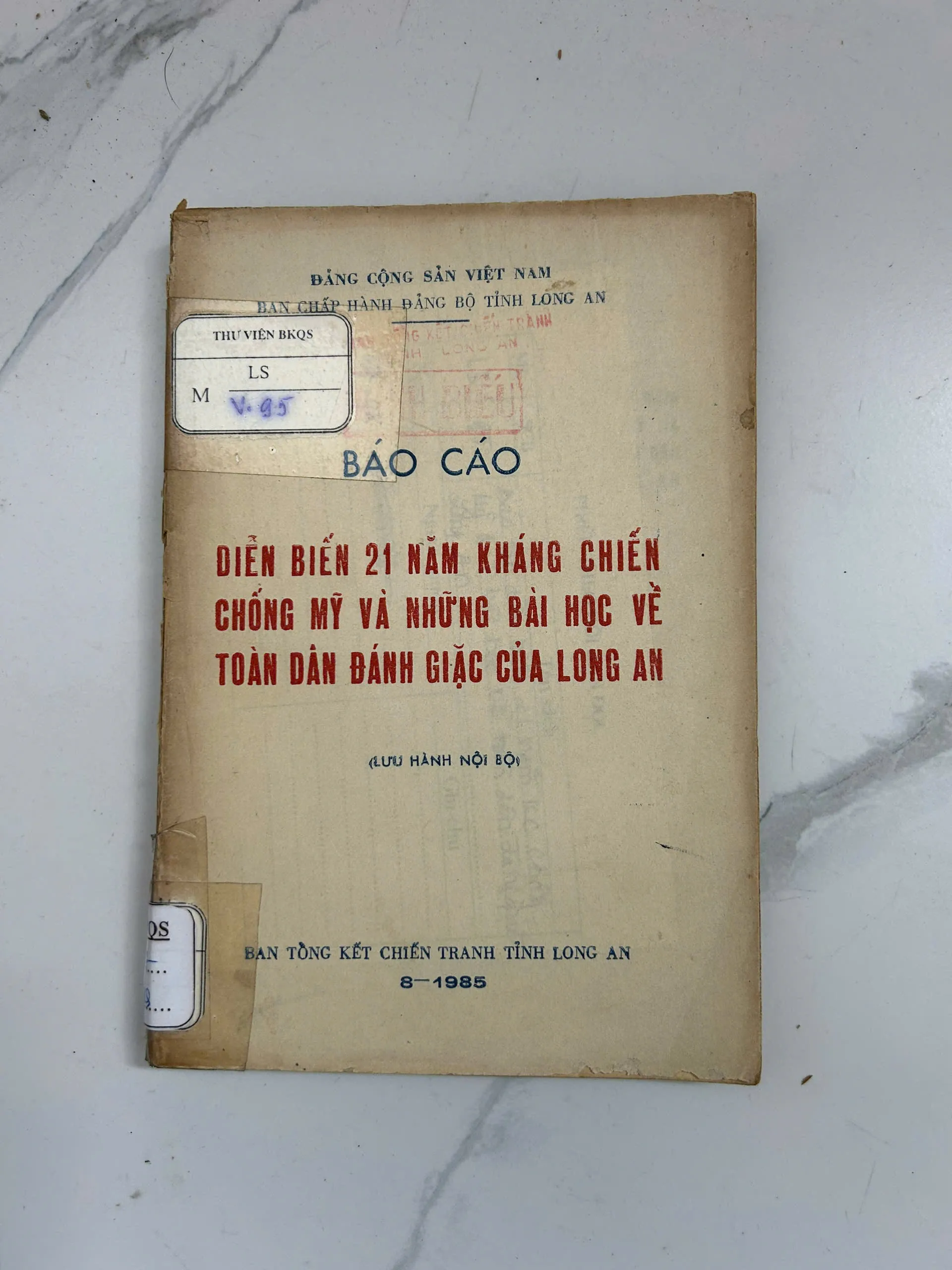 Diễn biến 21 năm kháng chiến chống Mỹ và những bài học về toàn dân đánh giặc của Long An
