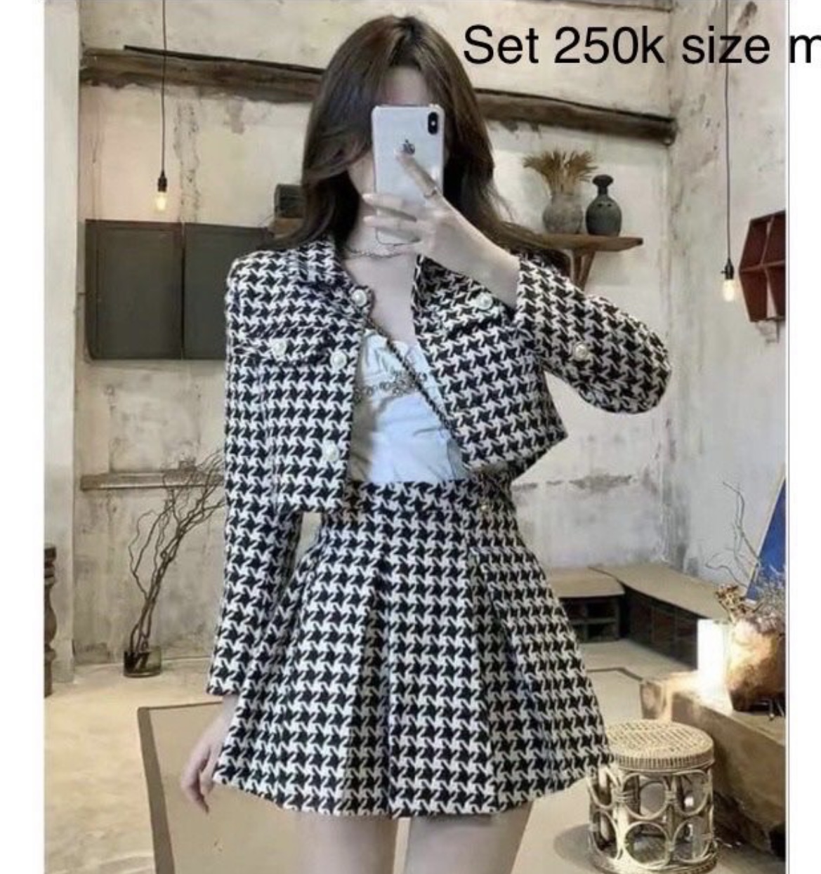 Set dạ tiểu thư ulzzang size m