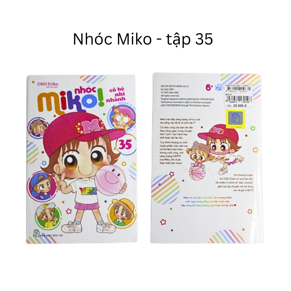[5 CUỐN] Nhóc Miko - Cô bé nhí nhảnh tập 31, 32, 33, 34, 35 21565