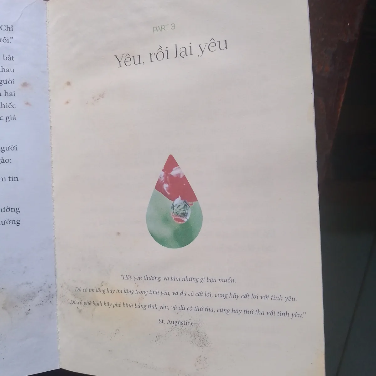 Yêu thương bằng con tim không phải bằng lí trí