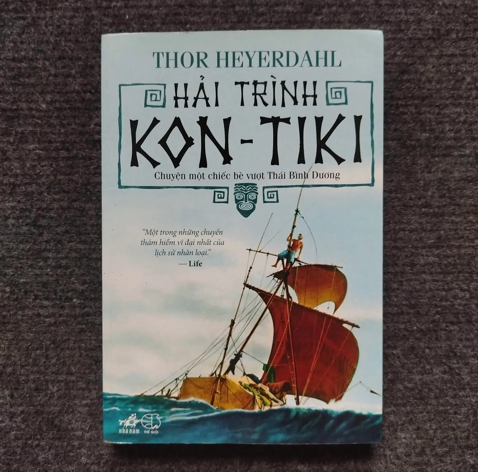 Hải trình Kon-Tiki; Thor Heyerdahl ( dịch70 ngôn ngữ và bán 50 triệu bản)