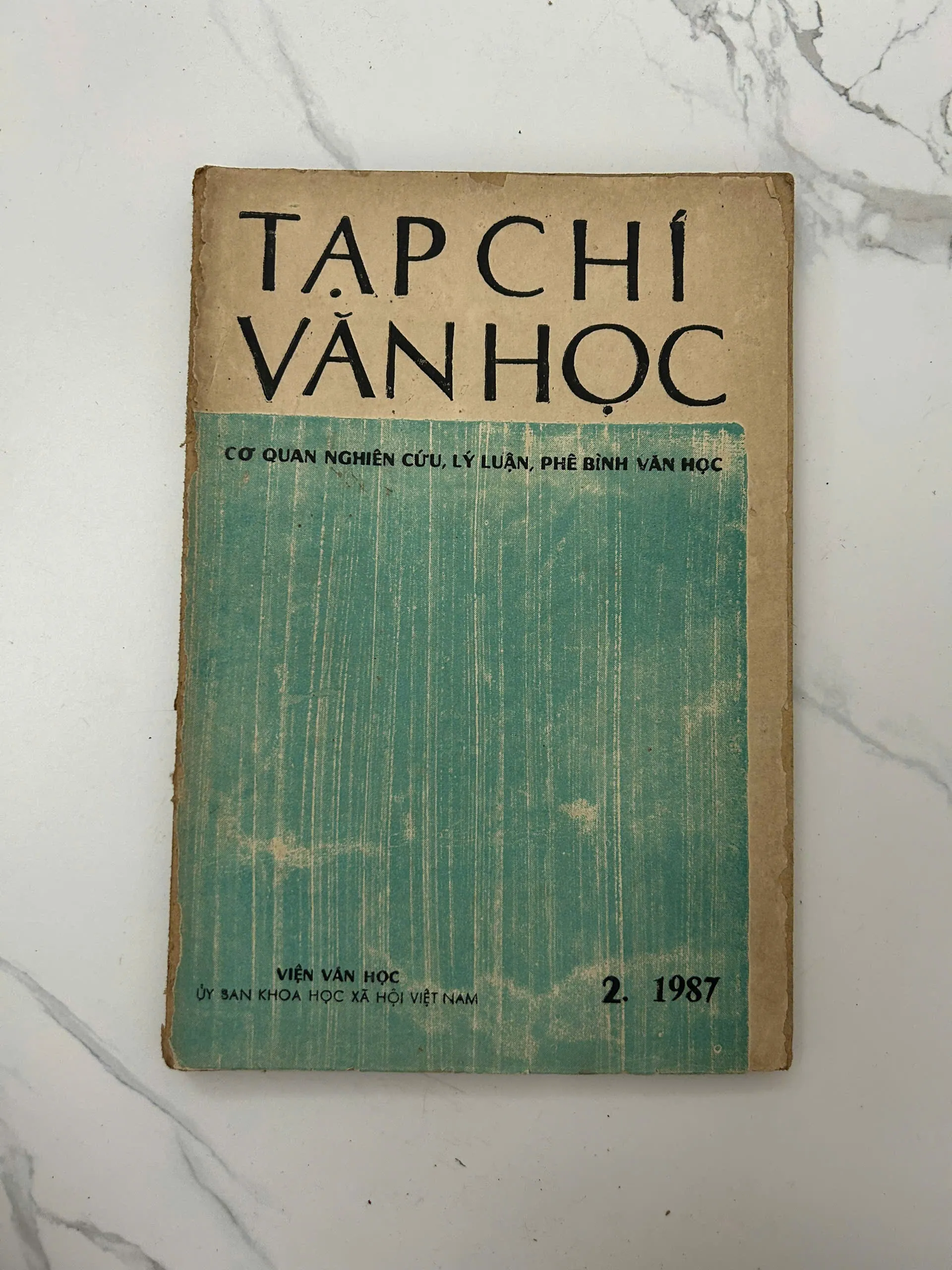 Tạp chí Văn học (Số 2 - 1987) - Viện Văn học