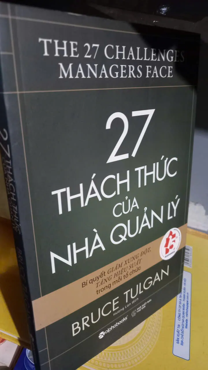 27 thách thức của nhà quản lý