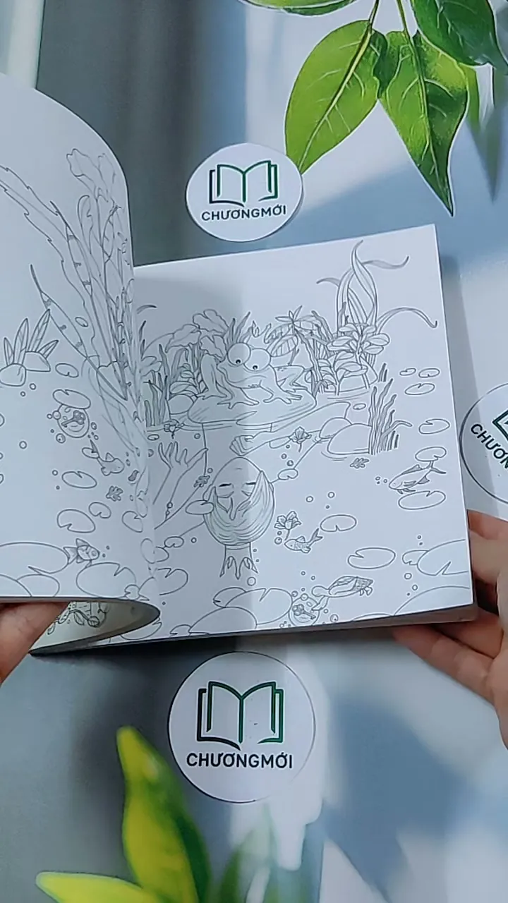 Sách Tô Màu: Ngày Xưa (mới chưa tô) - Irene Ritonga 634458