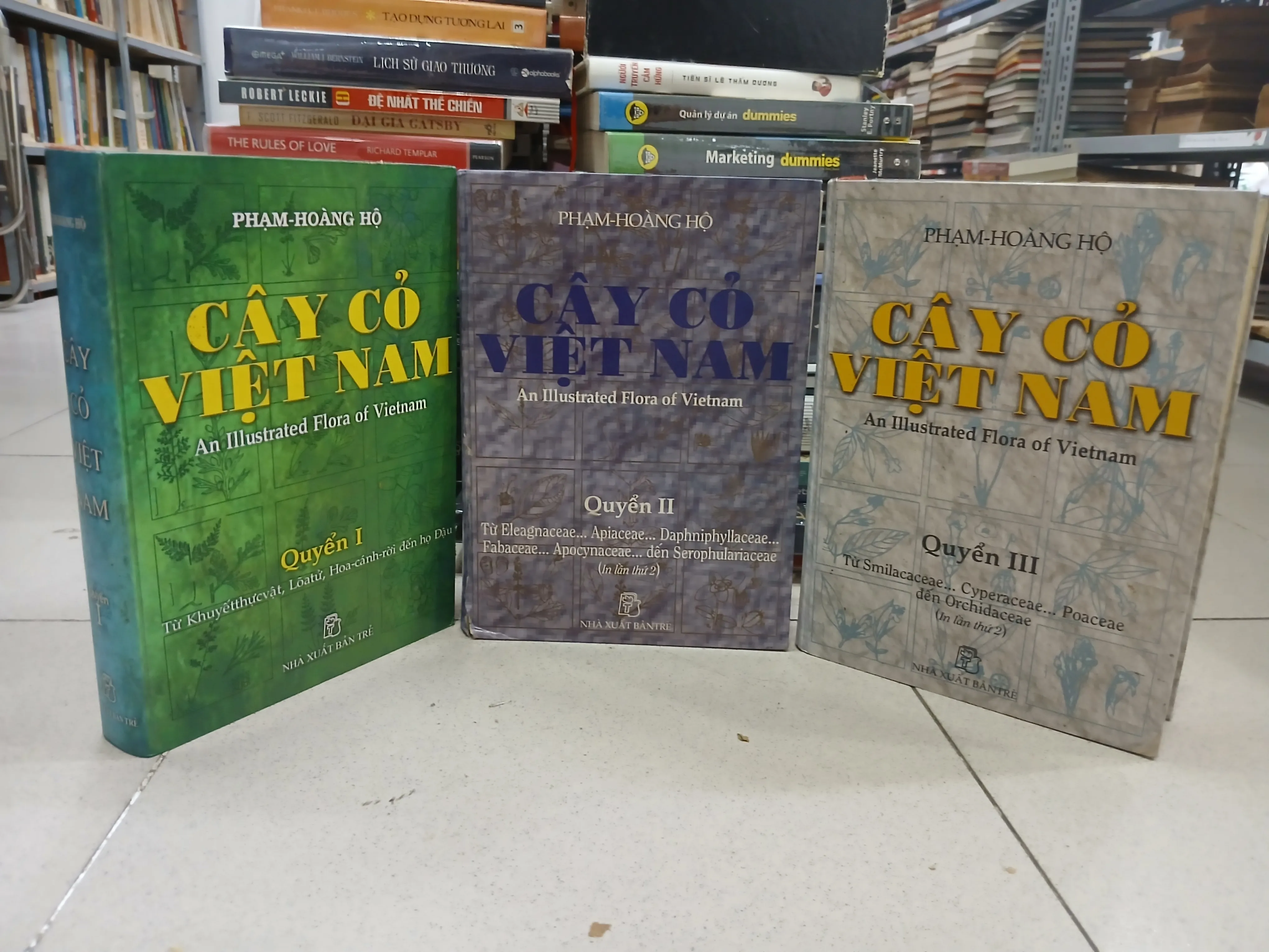 CÂY CỎ VIỆT NAM (QUYỂN I, II, III) - PHẠM HOÀNG HỘ