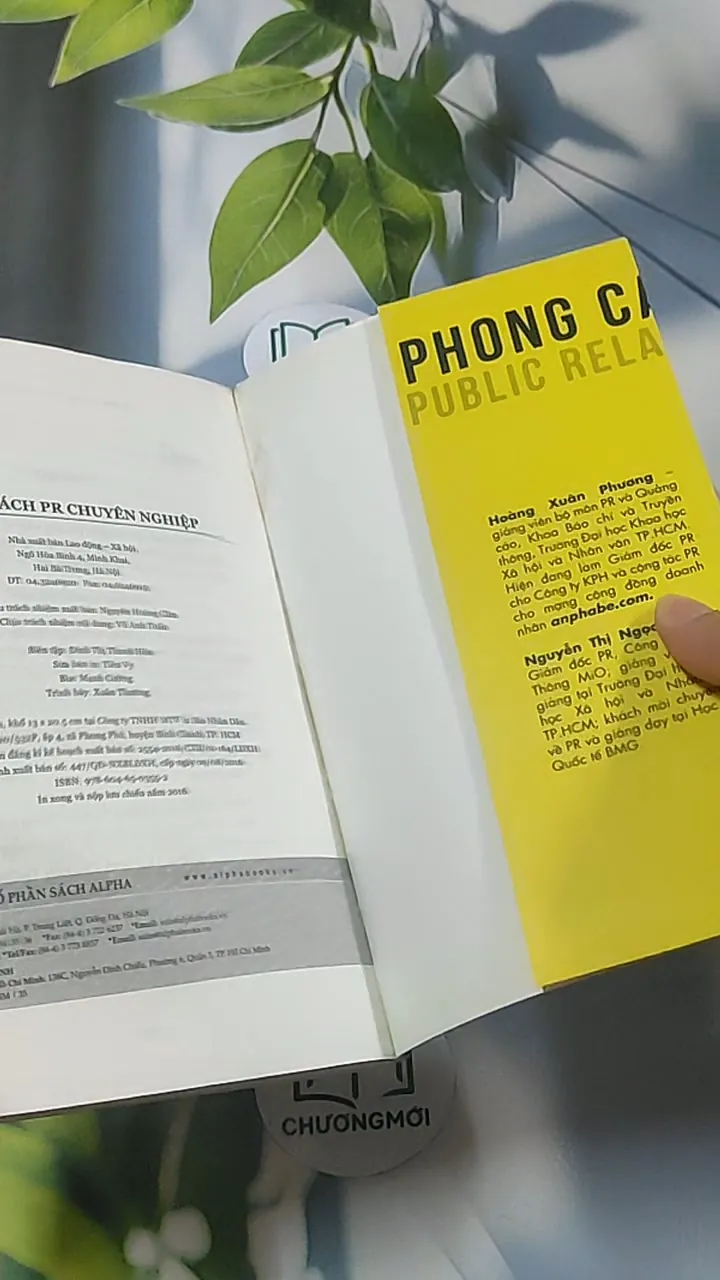 Phong cách PR chuyên nghiệp - Hoàng Xuân Phương 688547