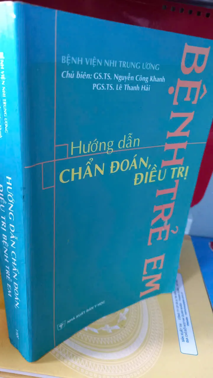 hướng dẫn chuẩn đoán điều trị bệnh trẻ em