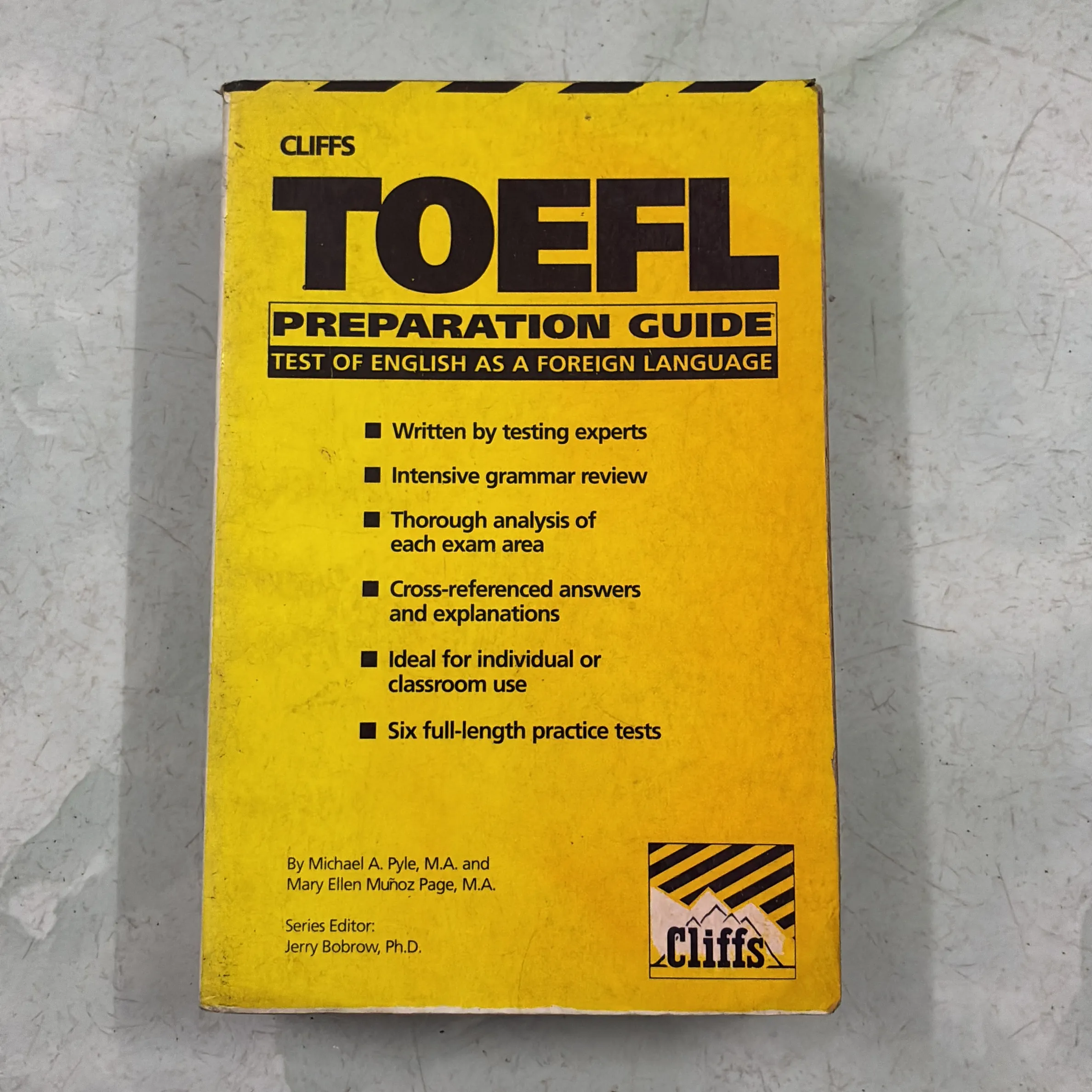 Cliffs TOEFL preparation guide
