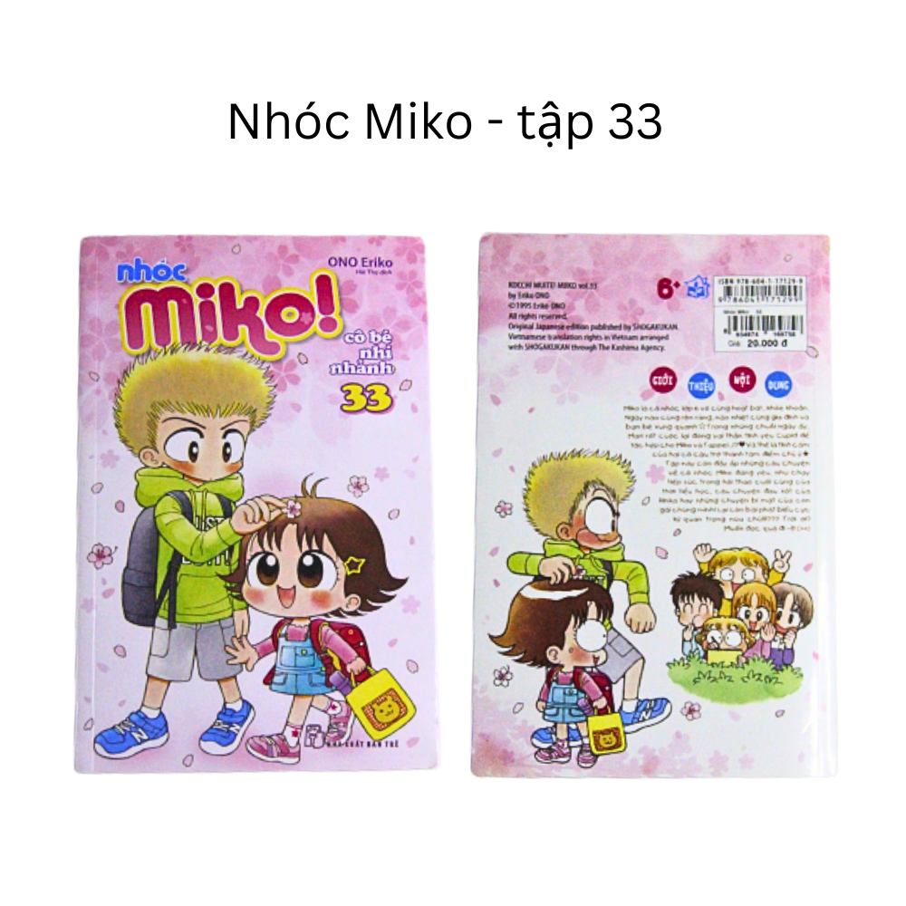[5 CUỐN] Nhóc Miko - Cô bé nhí nhảnh tập 31, 32, 33, 34, 35 21565