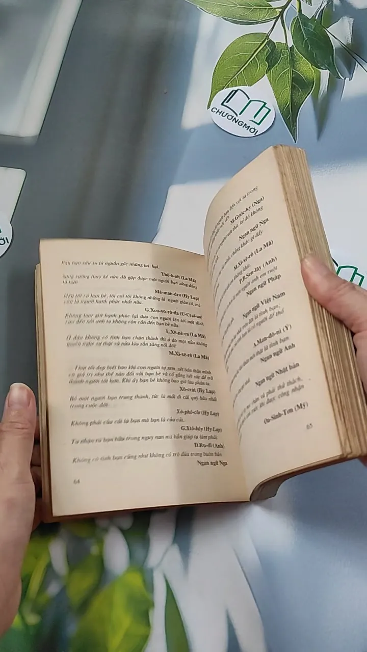 [XƯA] 3500 Câu Danh Ngôn Nổi Tiếng Thế Giới (1996) - Trần Mạnh Thường 776089