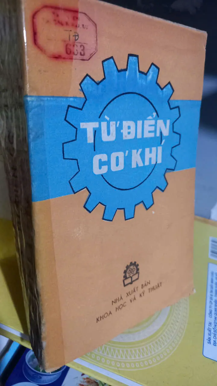 từ điển cơ khí -bản bao cấp