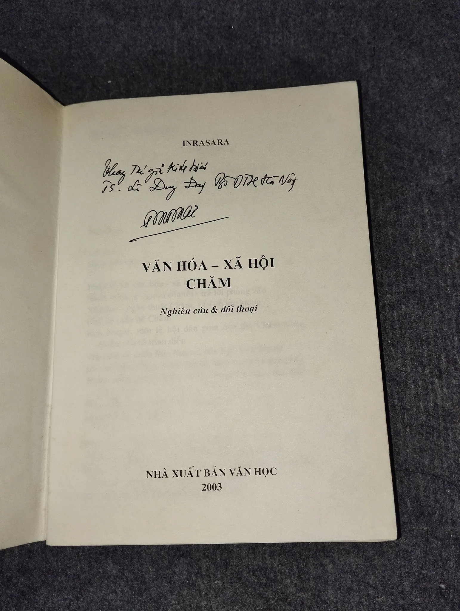 VĂN HOÁ - XÃ HỘI CHĂM NGHIÊN CỨU & ĐỐI THOẠI 992519