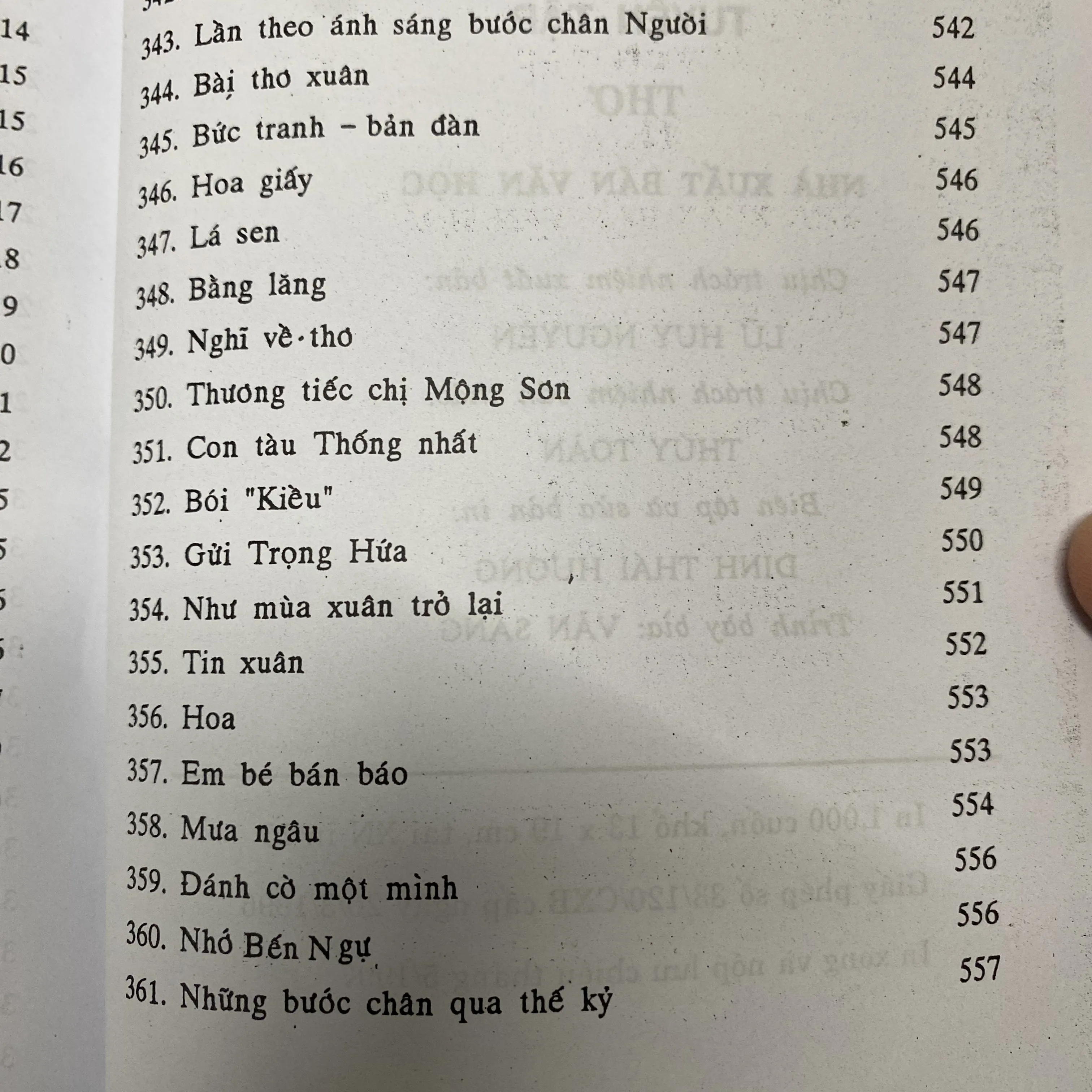 TUYỂN TẬP THƠ TẾ HANH  752804