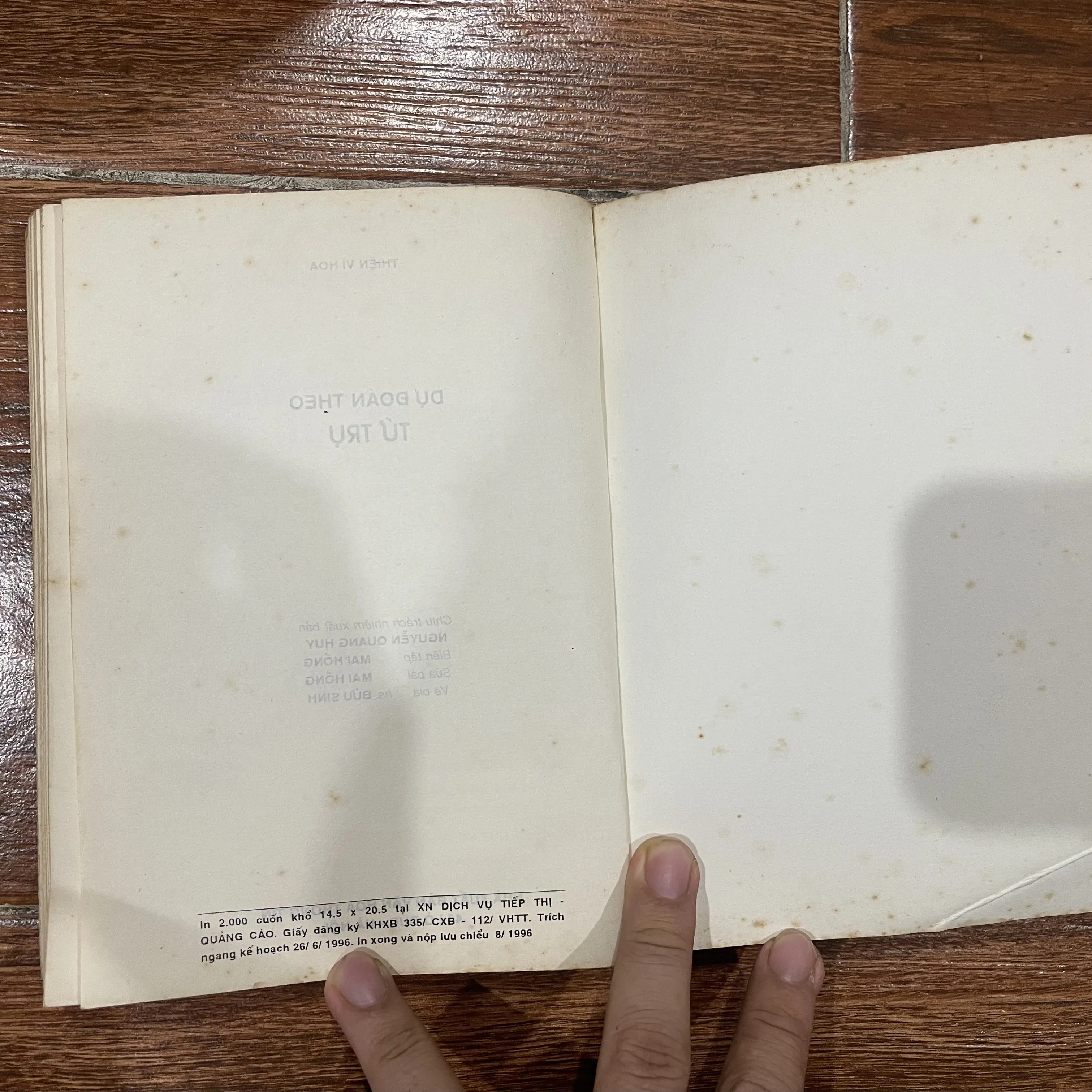 Dự Đoán Theo Tứ Trụ - Thiệu Vĩ Hoa  (6) 719207