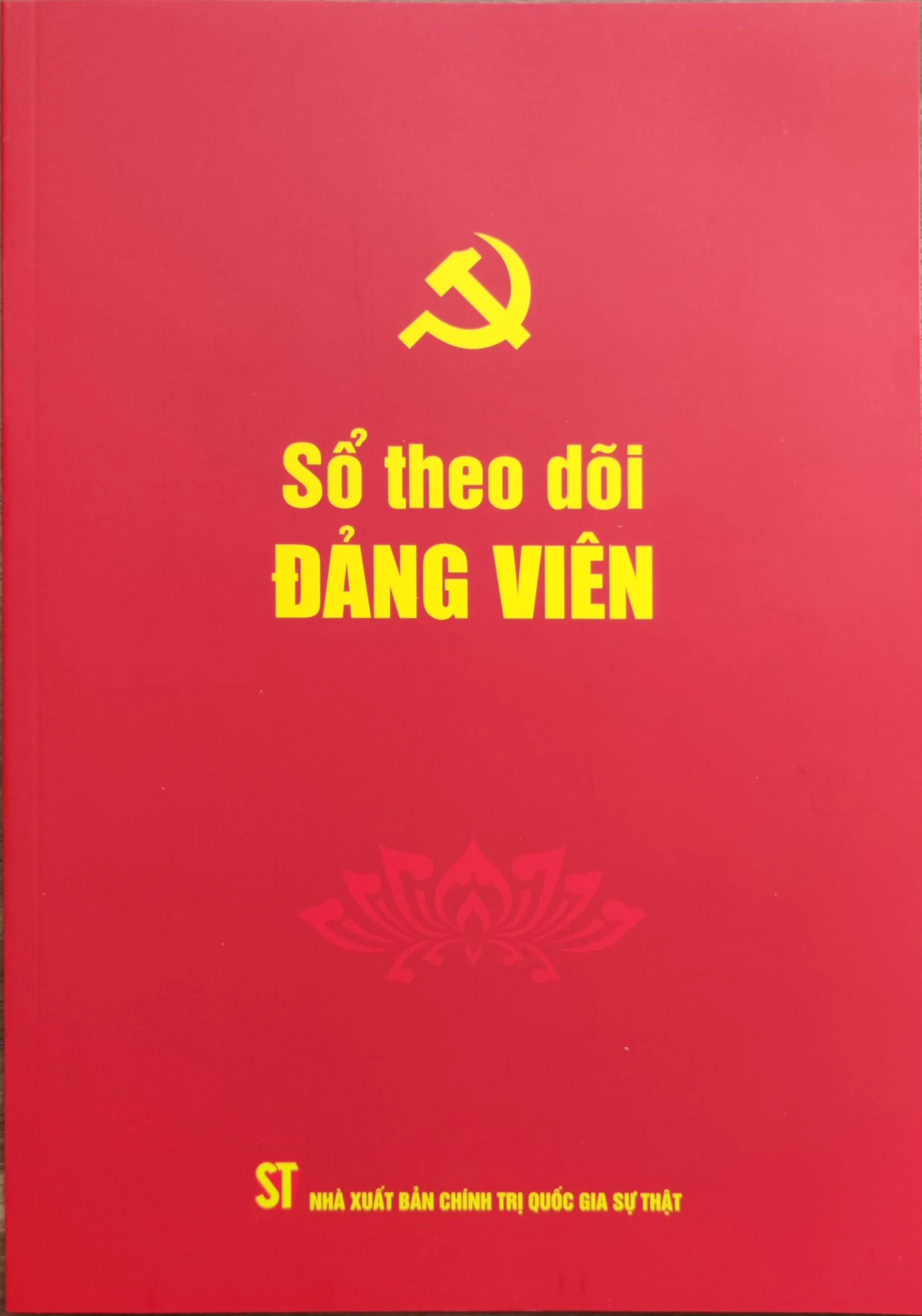 Sổ theo dõi DẢNG VIÊN