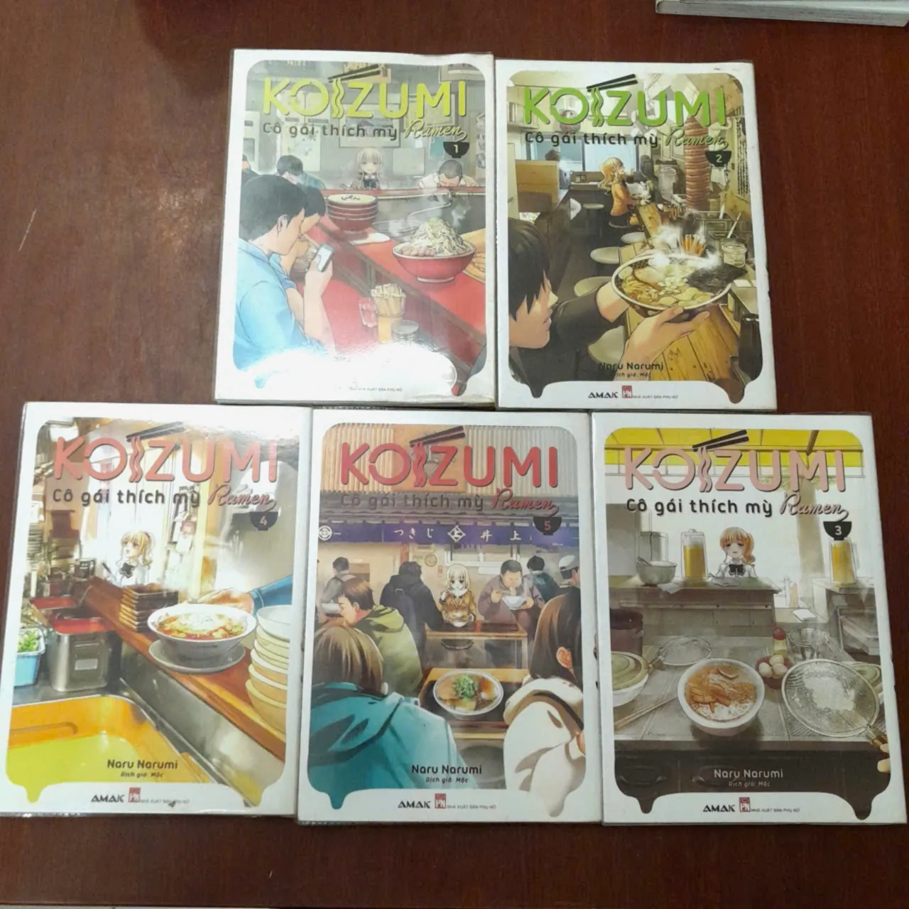 KOIZUMI CÔ GÁI THÍCH MỲ RAMEN (TẬP 1 - 5) - NARU NARUMI