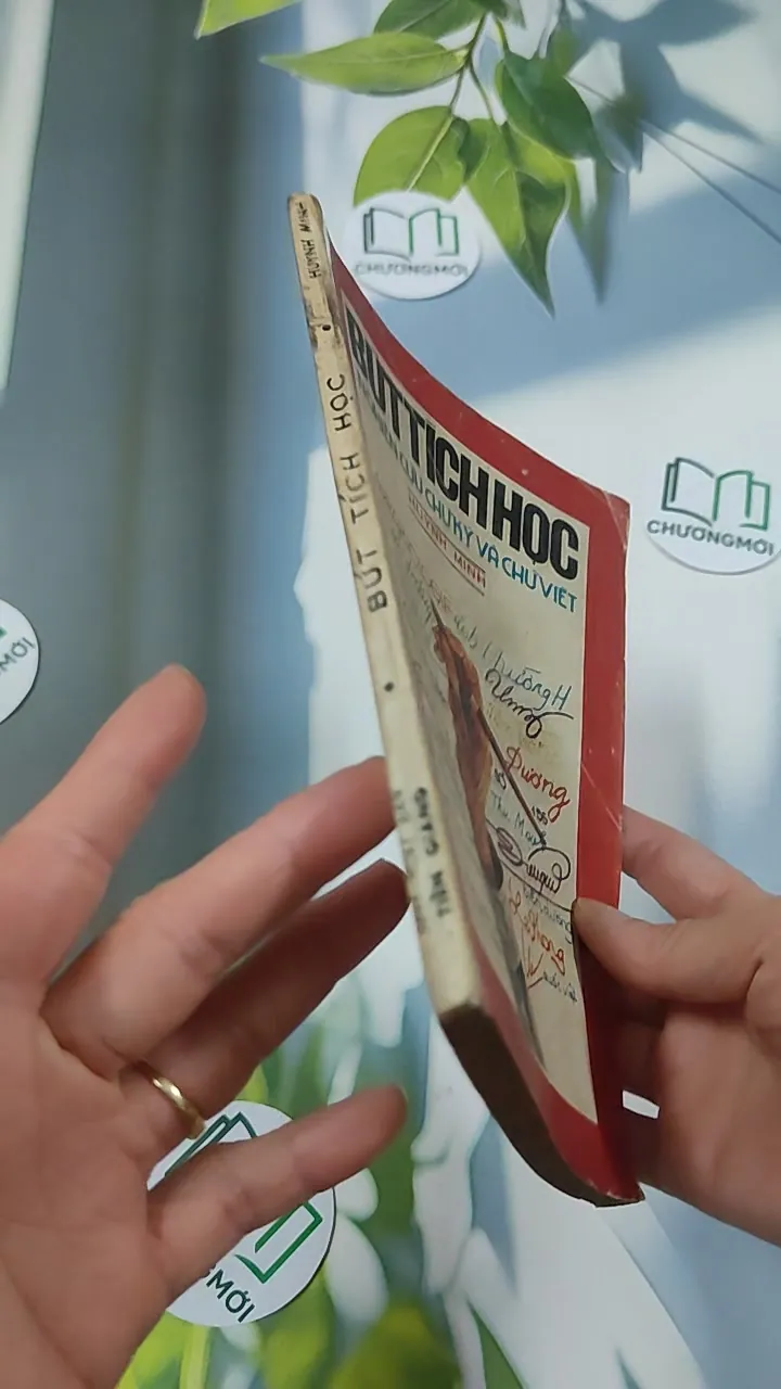 [MIỄN PHÍ BỌC SÁCH] [XƯA] Bút Tích Học (1989) - Huỳnh Minh 776031