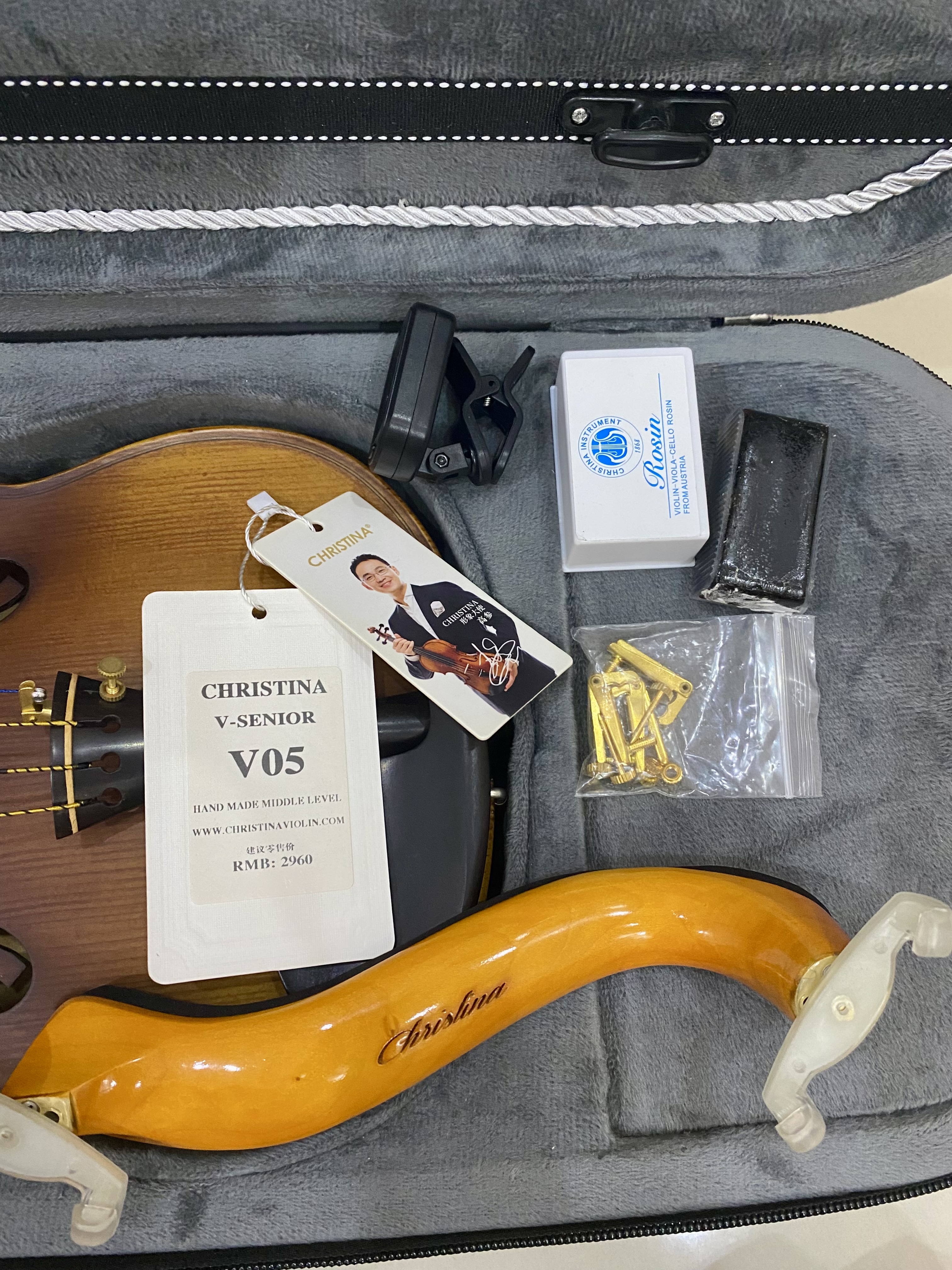 Violin Christina V05 4/4 như mới 523188