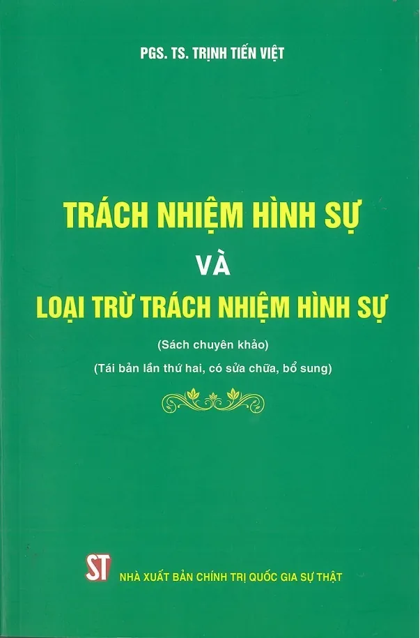 Trách nhiệm hình sự và loại trừ trách nhiệm hình sự