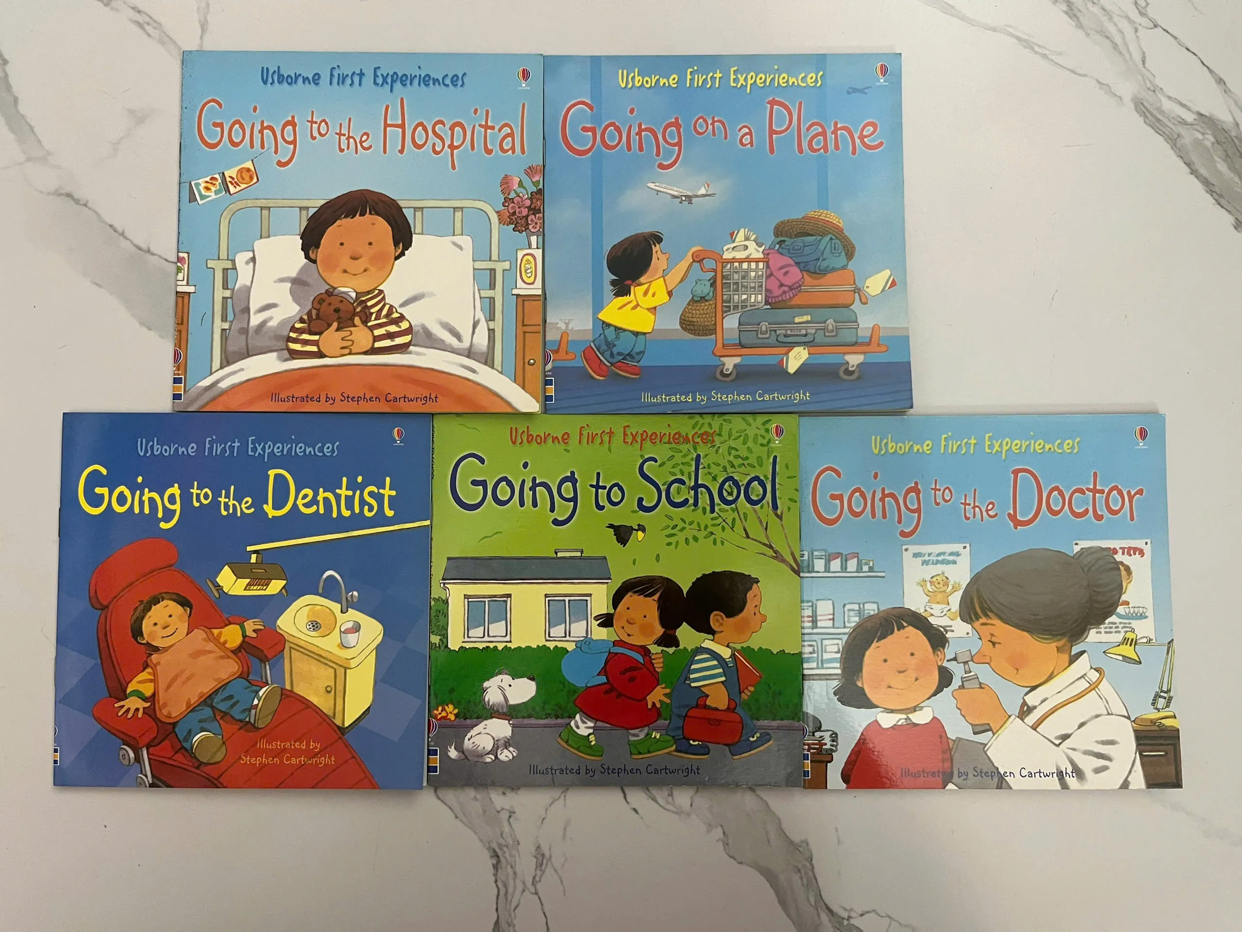 Usborne First Experiences — Stephen Cartwright (Sách Tiếng Anh 5 Cuốn)