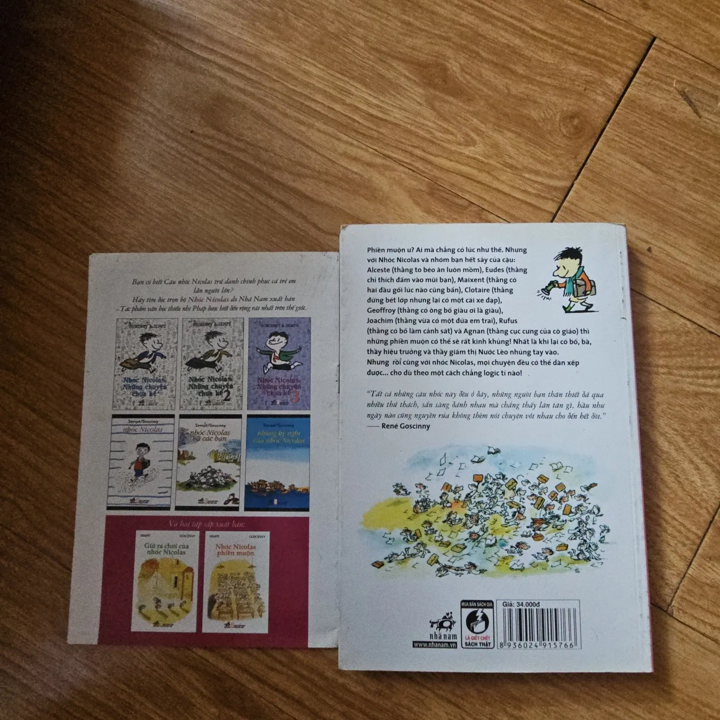 Nhóc Nicolas phiền muộn tặng kèm nhóc Nicolas trở lại 674498