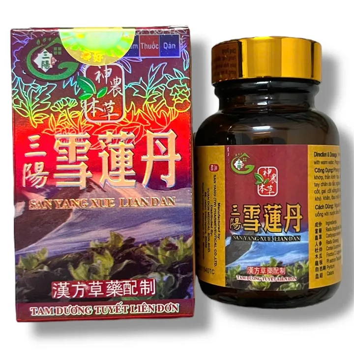 Viên uống đau nhức xương khớp Tam dương tuyết liên đơn - San Yang Xue Lian Dan