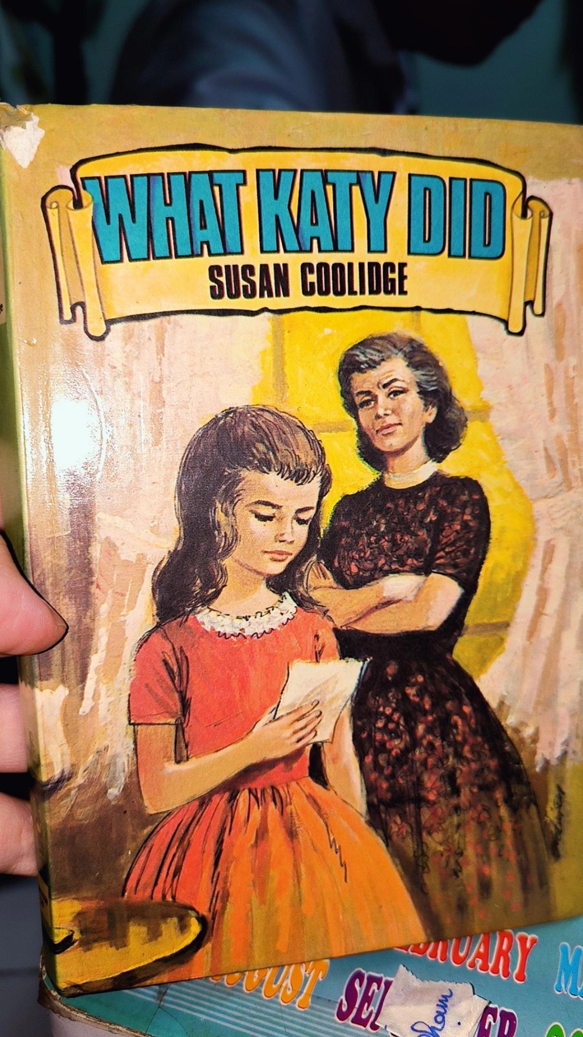 Sách chapter bìa cứng vintage sưu tầm What Katy did 