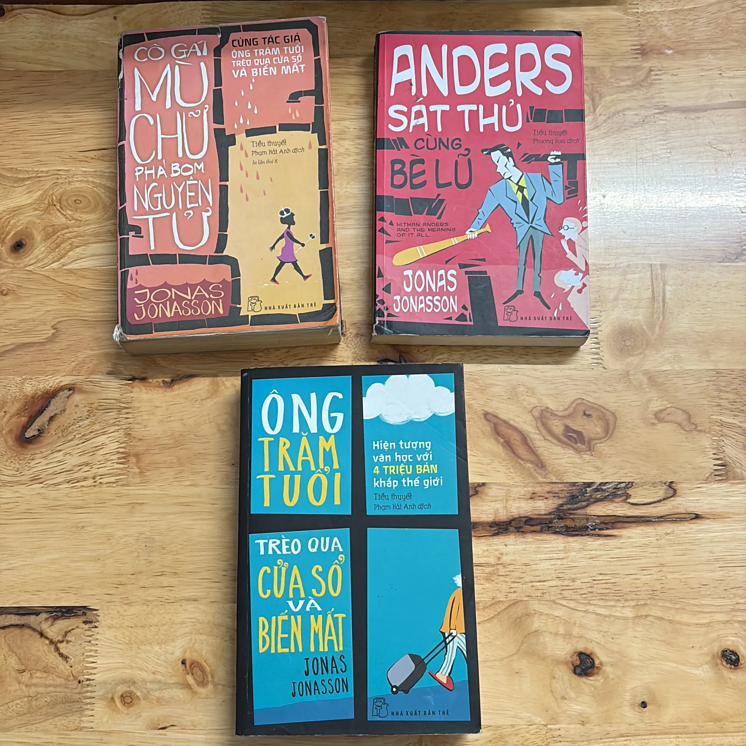 II Tiểu Thuyết: Combo 3 Cuốn Của Tác Giả Jonas Jonasson