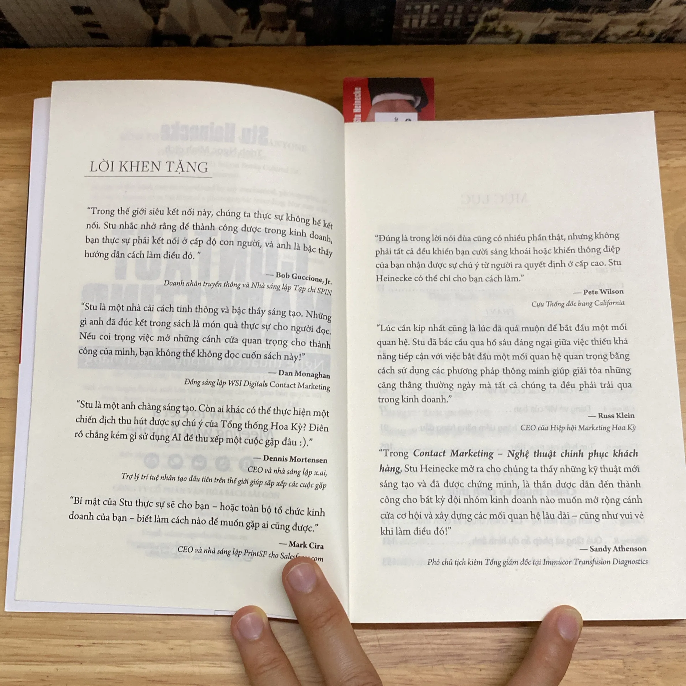 CONTACT MARKETING - Nghệ thuật chinh phục khách hàng - Stu Heinecke 992829