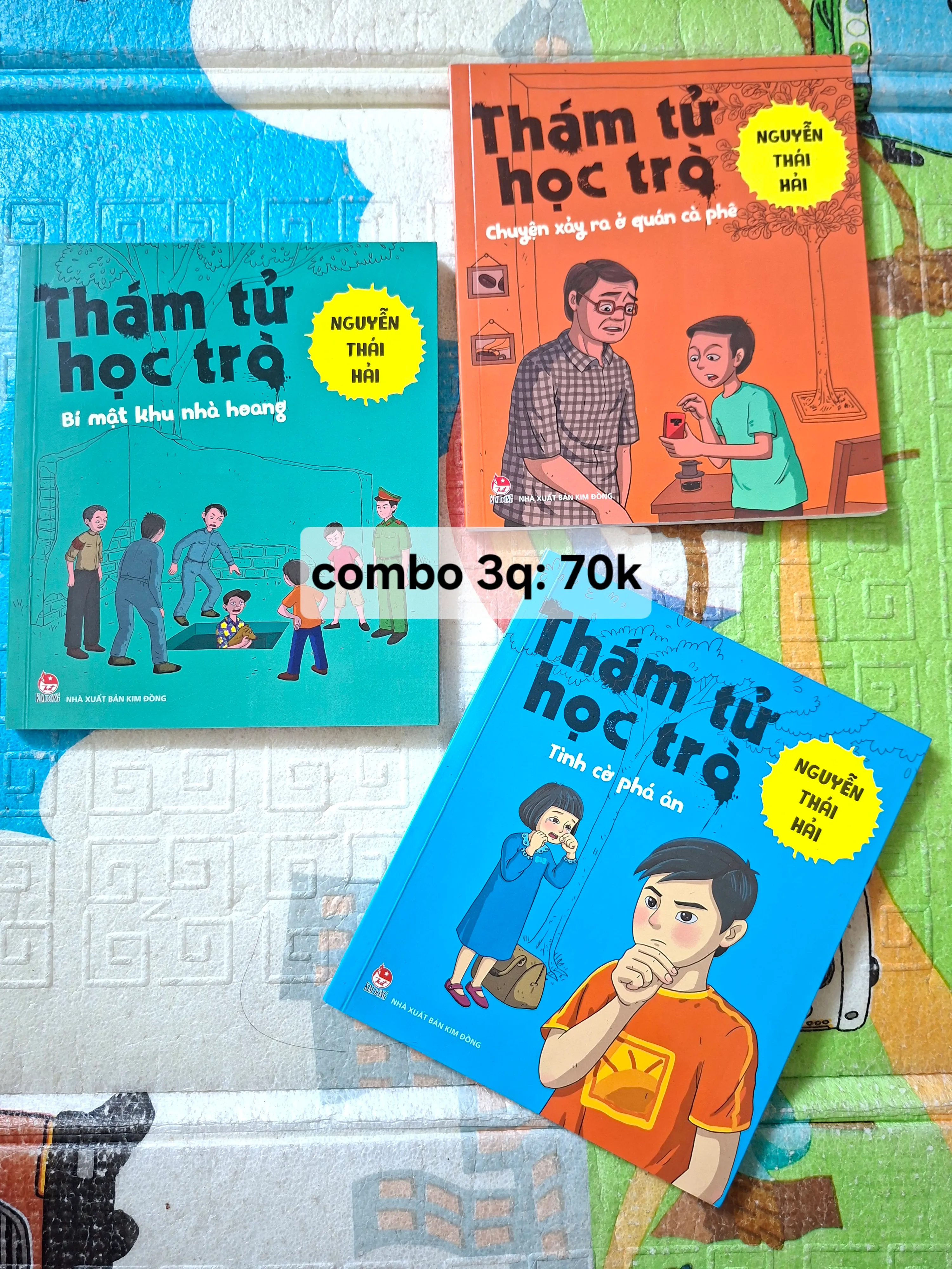 Thám tử học trò (combo 3q)
