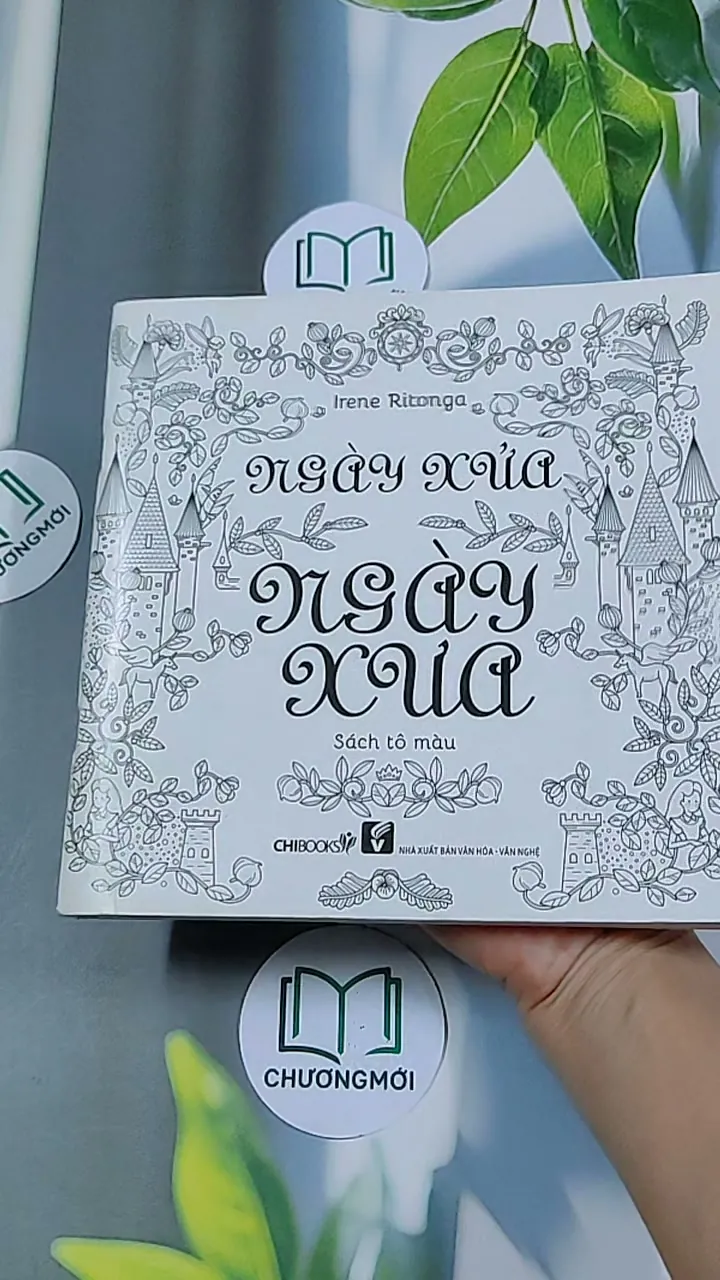 Sách Tô Màu: Ngày Xưa (mới chưa tô) - Irene Ritonga 634458