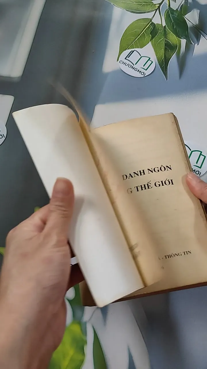 [XƯA] 3500 Câu Danh Ngôn Nổi Tiếng Thế Giới (1996) - Trần Mạnh Thường 776089