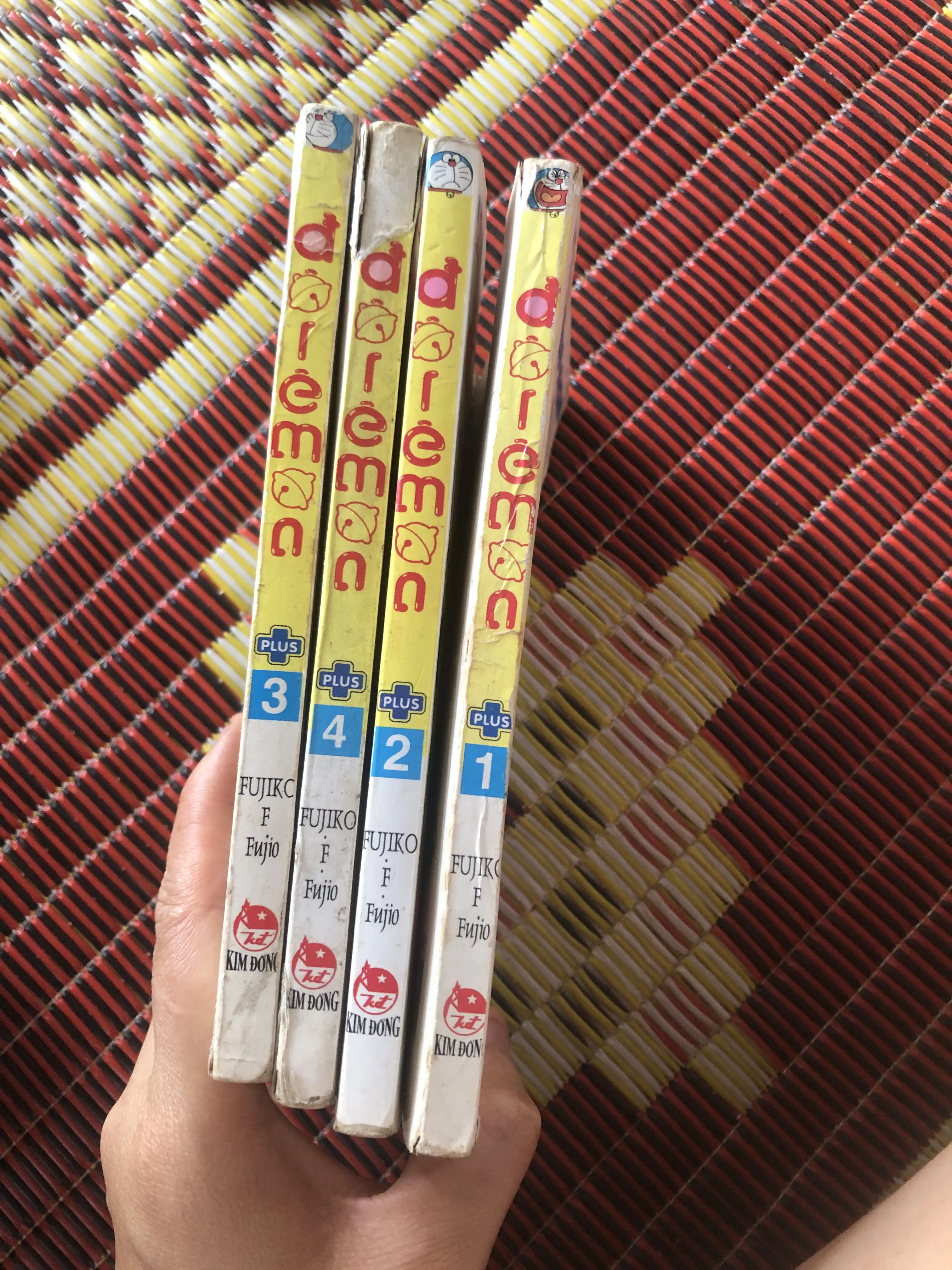 Truyện Doremon - Doremon plus -combo 4c đọc xuôi , thiếu 2 tập  5,6 là full bộ