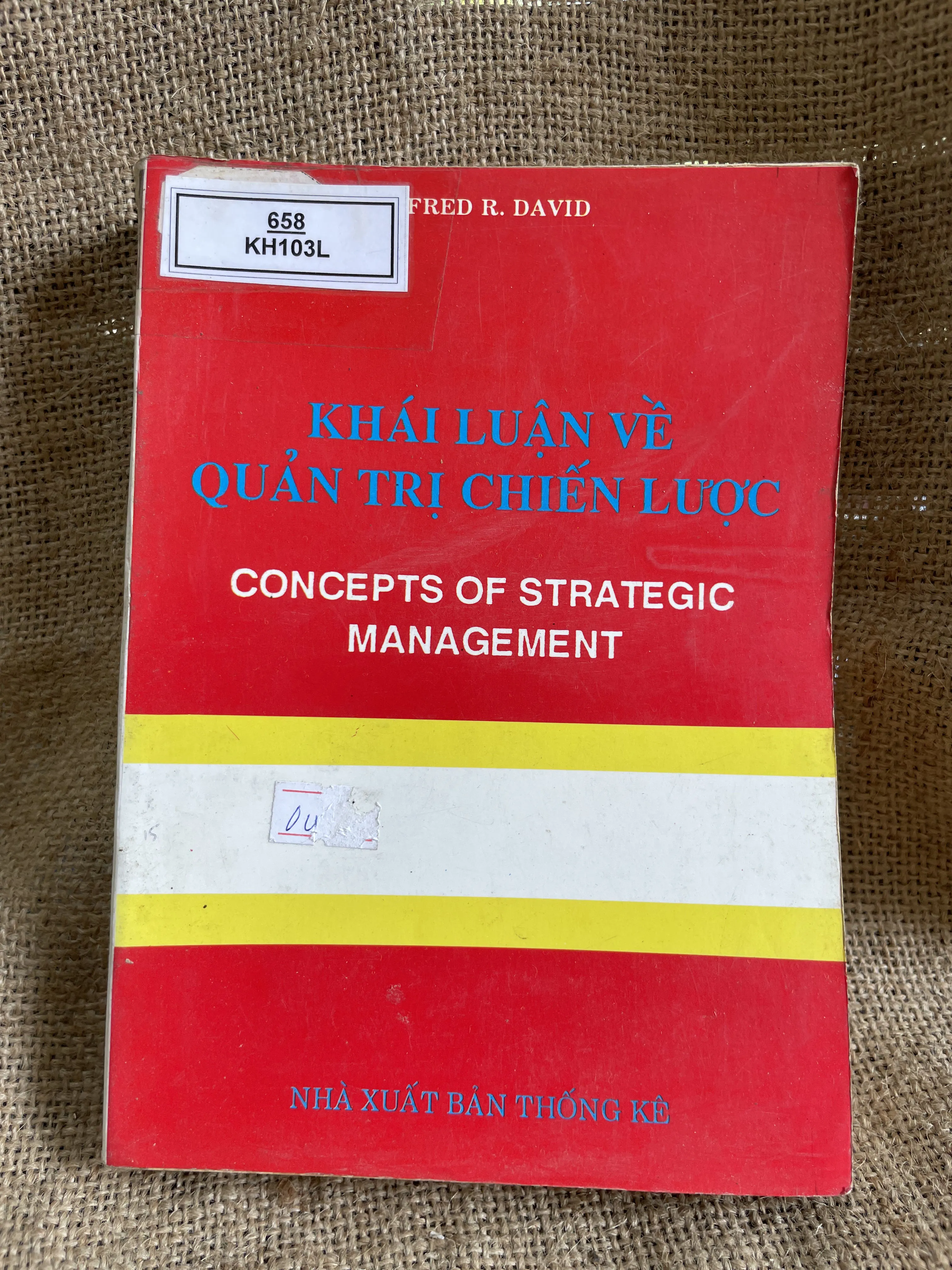 Cái luận về quản thị chiến lược - Fred Dien - sách kinh tế 