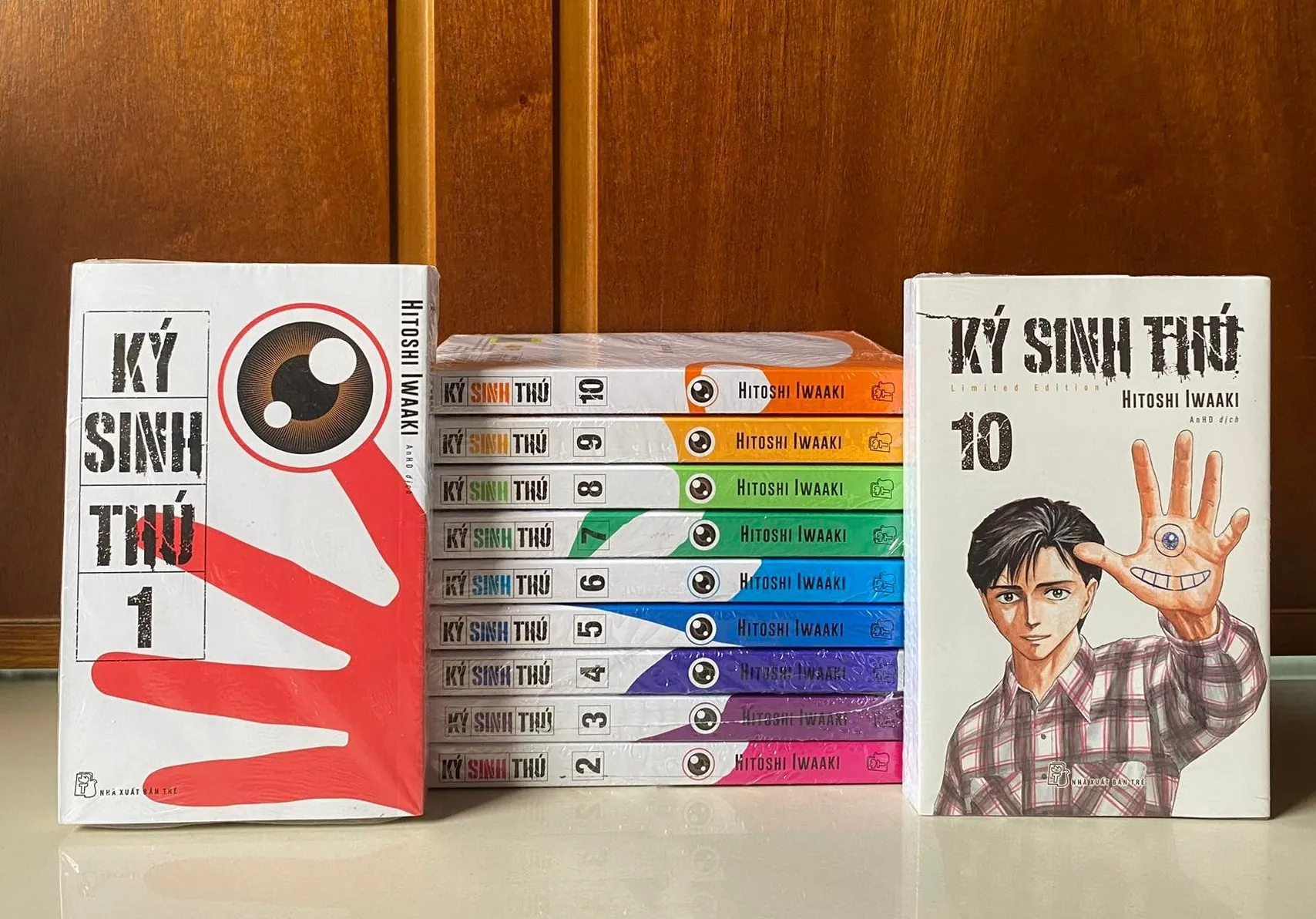 [Truyện Tranh Manga] Ký Sinh Thú Parasyte (Trọn Bộ 10/10 Tập - Mới - Iwaaki Hitoshi)