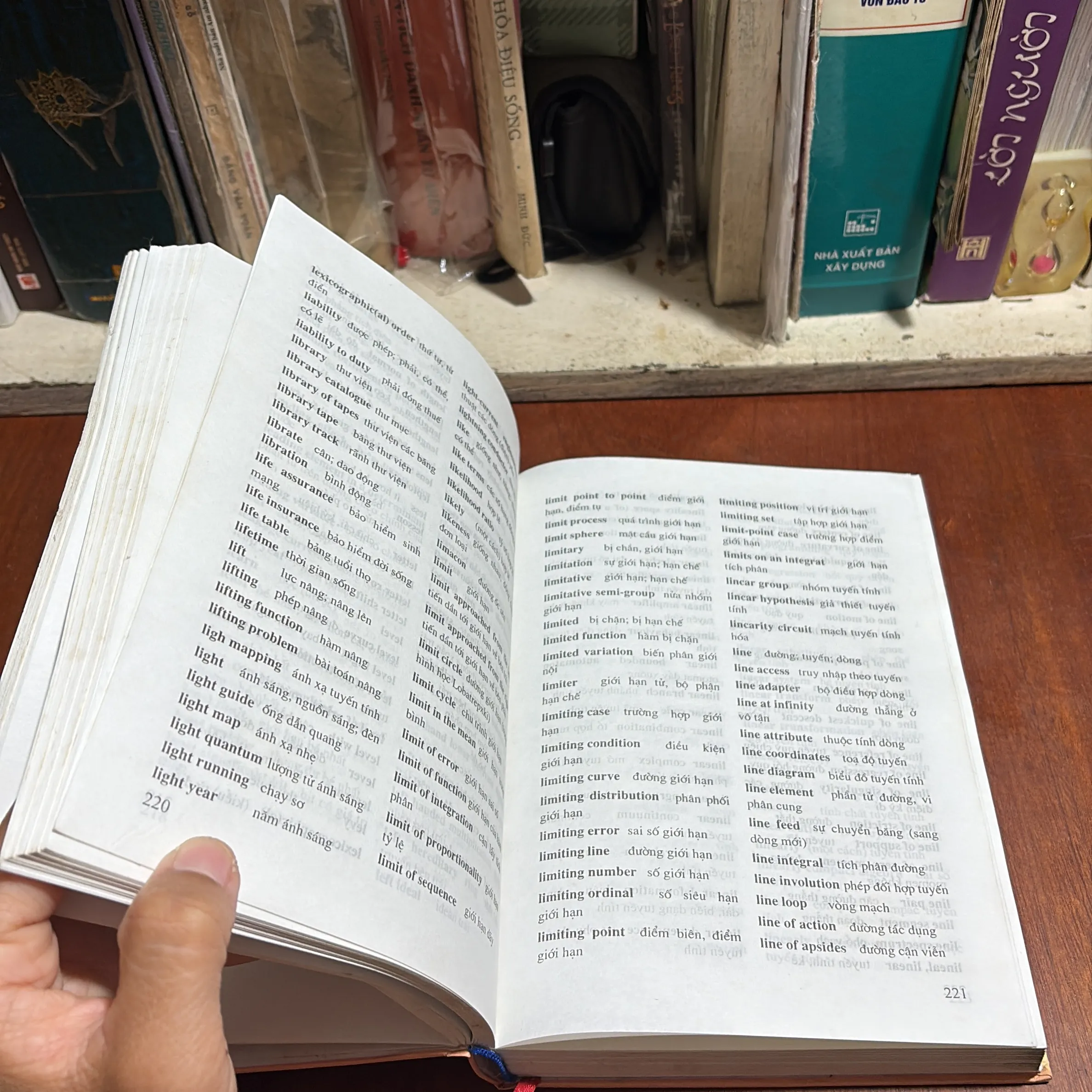 II Từ Điển Toán Học Anh Việt • Việt Anh Mathematics Dictionary) - Cung Kim Tiến - 2004 994248