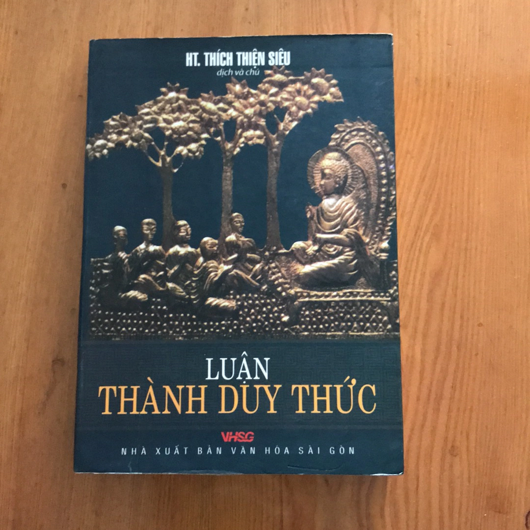 Luận Thành Duy Thức - Thích Thiện Siêu | đây là sách thật cực hiếm của bộ này