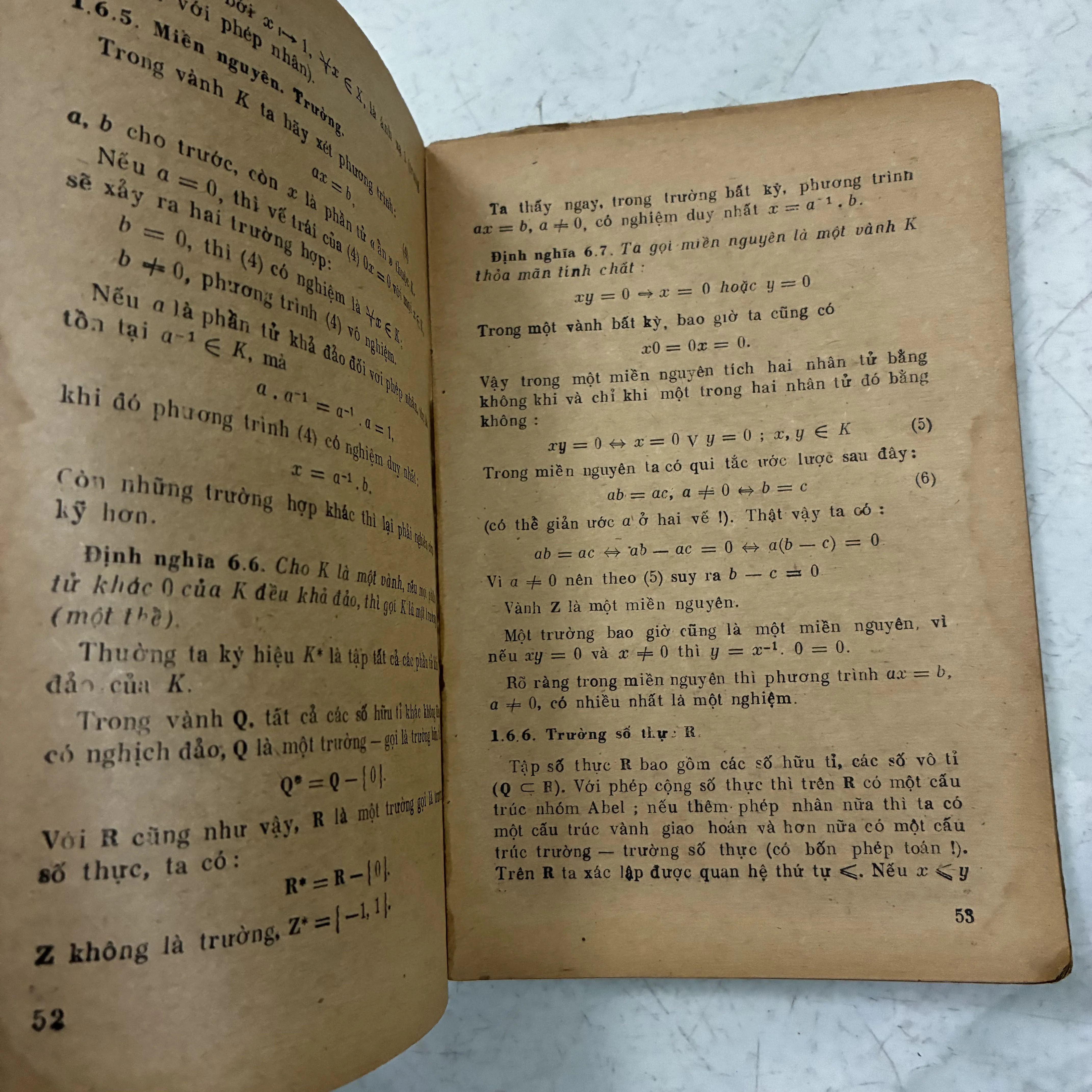 Toán cao cấp Đại số (Tập 1) - 1991s 1005532