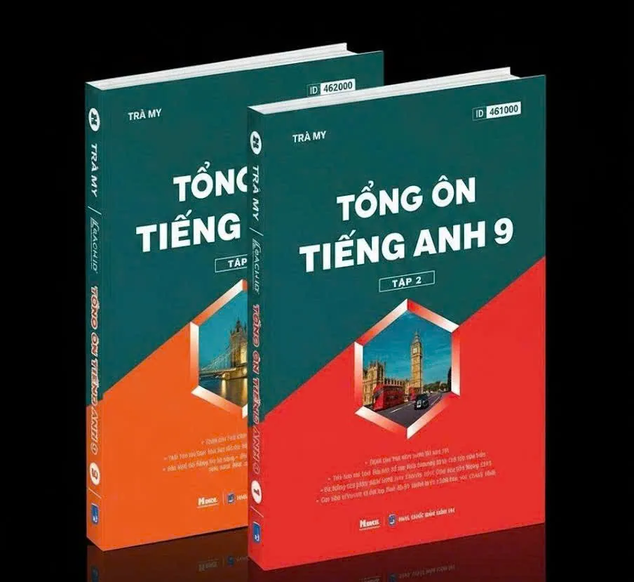 Sách 2026-Tổng Ôn Tiếng Anh 9 Tập 1+2
