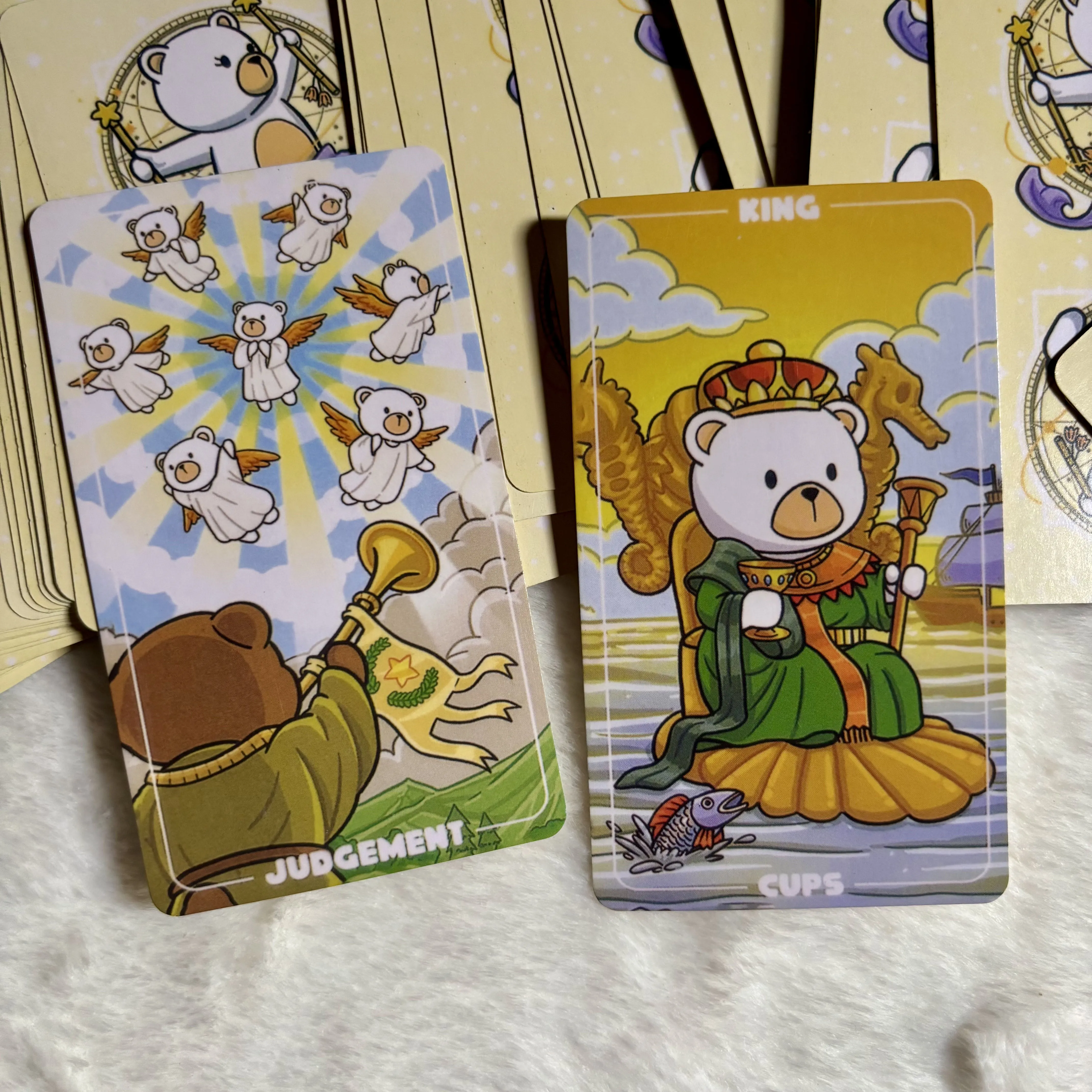 Bộ Bài Teddy Tarot A5 size thường 751441
