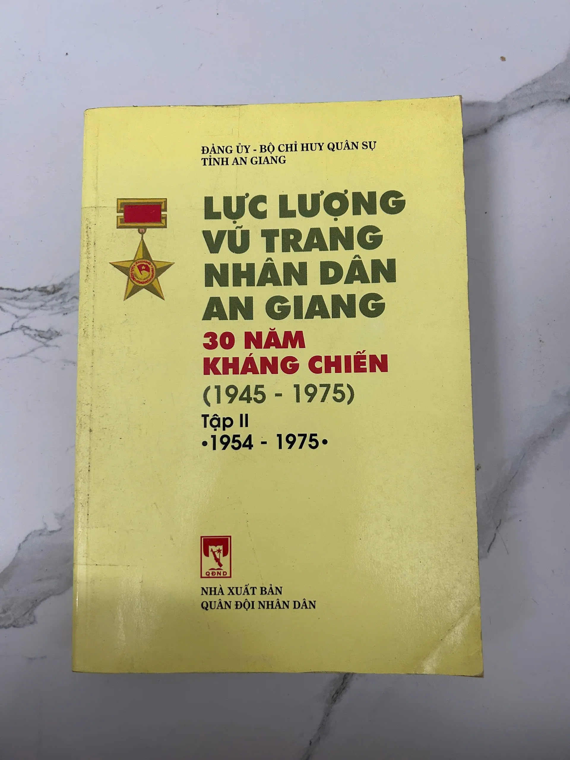 Lực lượng vũ trang nhân dân An Giang – 30 năm kháng chiến (1945–1975), Tập II (1954–1975)